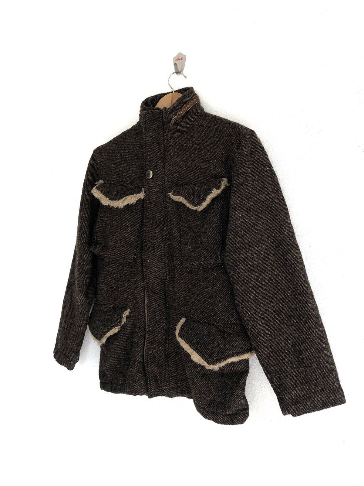 Japanese Brand × Sifury Sigury wool Jacket Made in Japan 4 pocket Jacket Fashion Size US L / EU 52-54 / 3 - 2 Thumbnail