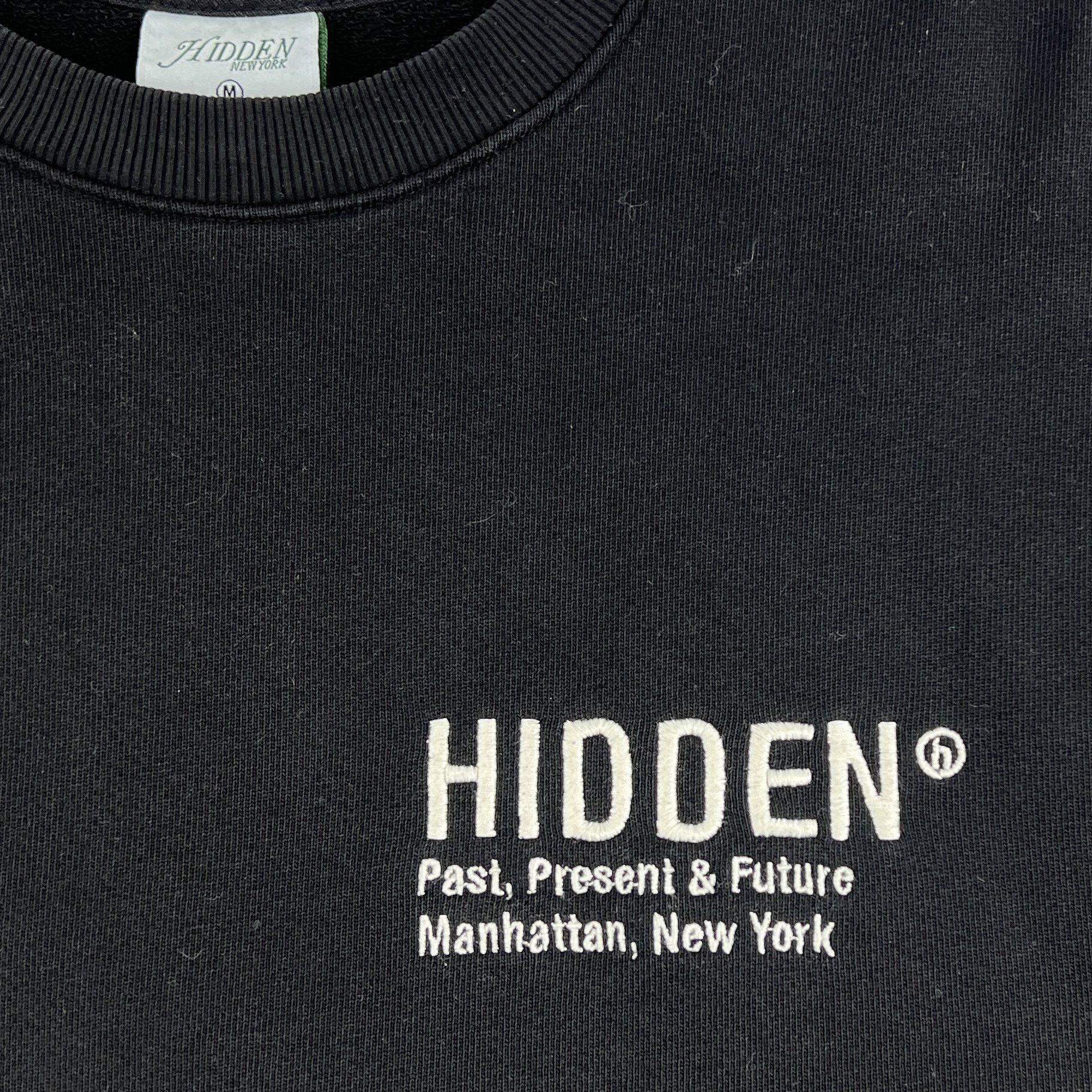 HIDDEN Hidden NY Black Sweatshirt Size US M / EU 48-50 / 2 - 3 Thumbnail