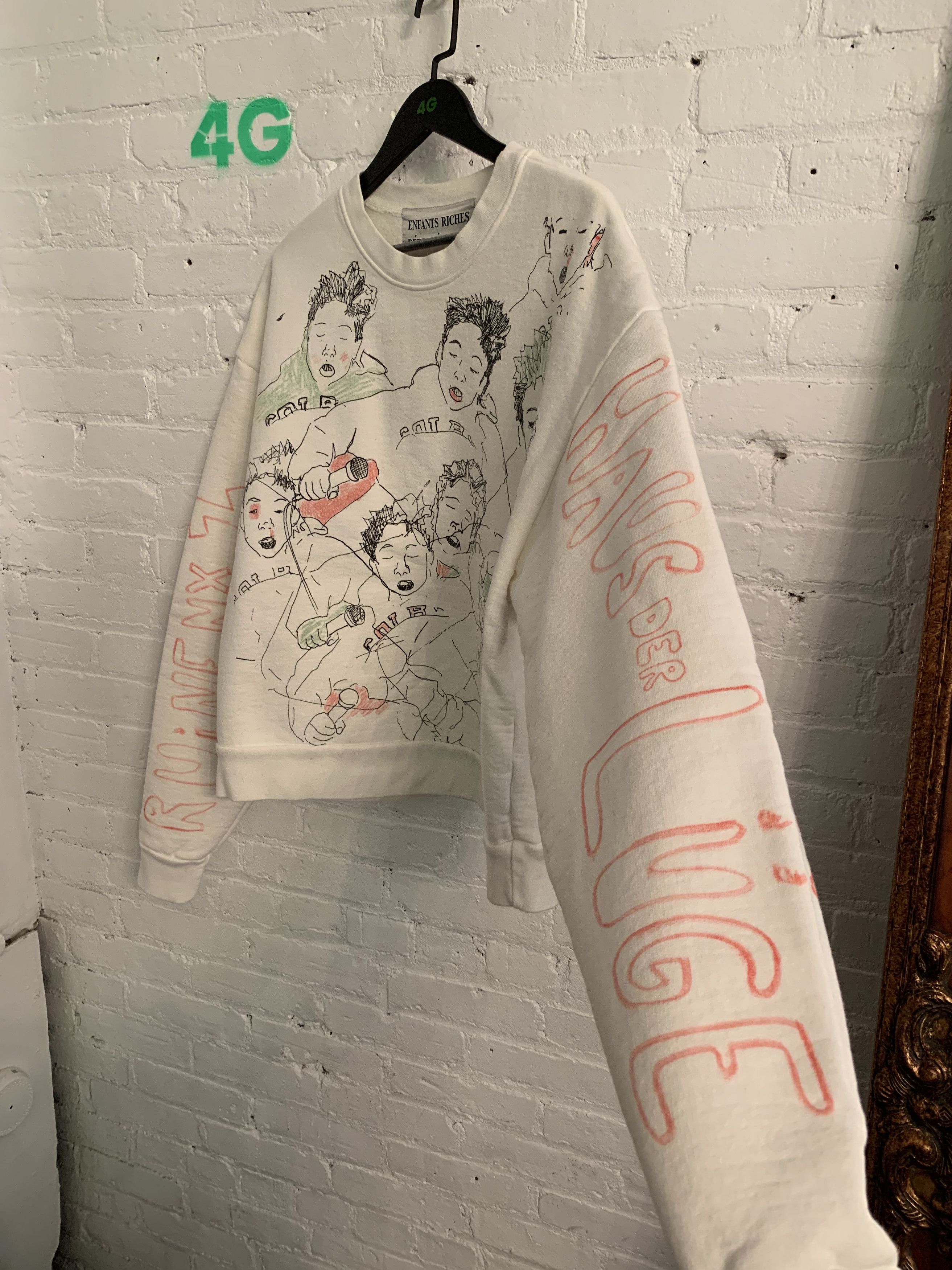 Enfants Riches Deprimes ERD West Berlin oversized Boxy sweater Sz M-XL Size US M / EU 48-50 / 2 - 8 Thumbnail