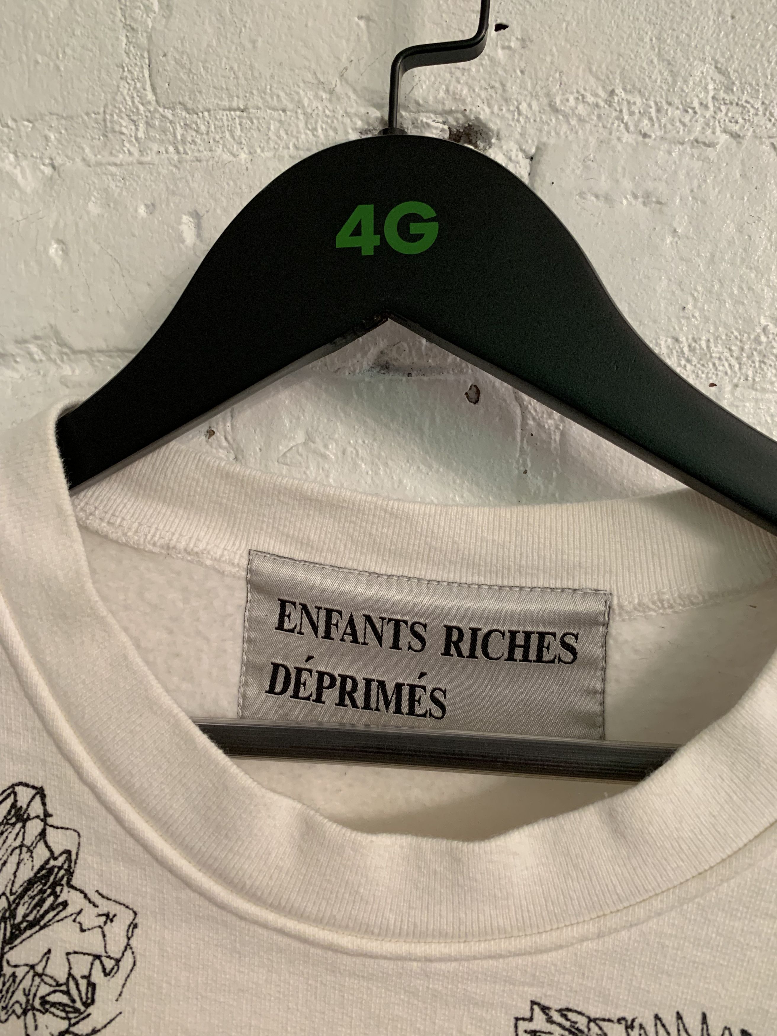 Enfants Riches Deprimes ERD West Berlin oversized Boxy sweater Sz M-XL Size US M / EU 48-50 / 2 - 9 Thumbnail