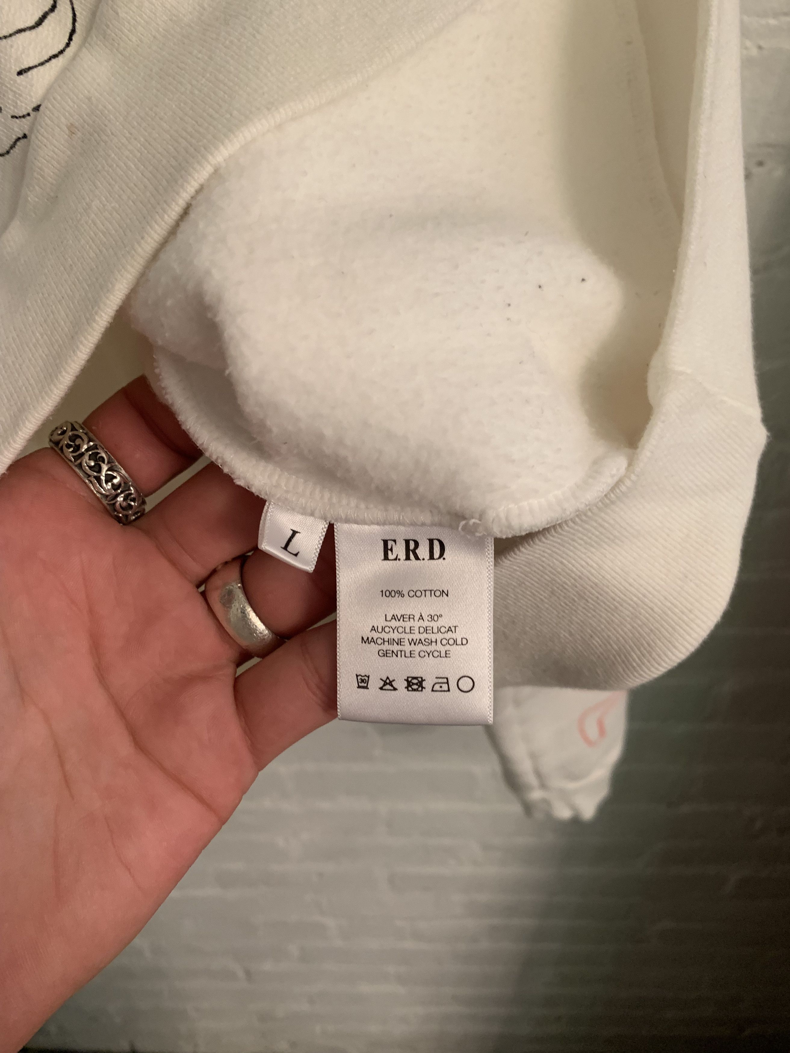 Enfants Riches Deprimes ERD West Berlin oversized Boxy sweater Sz M-XL Size US M / EU 48-50 / 2 - 10 Thumbnail