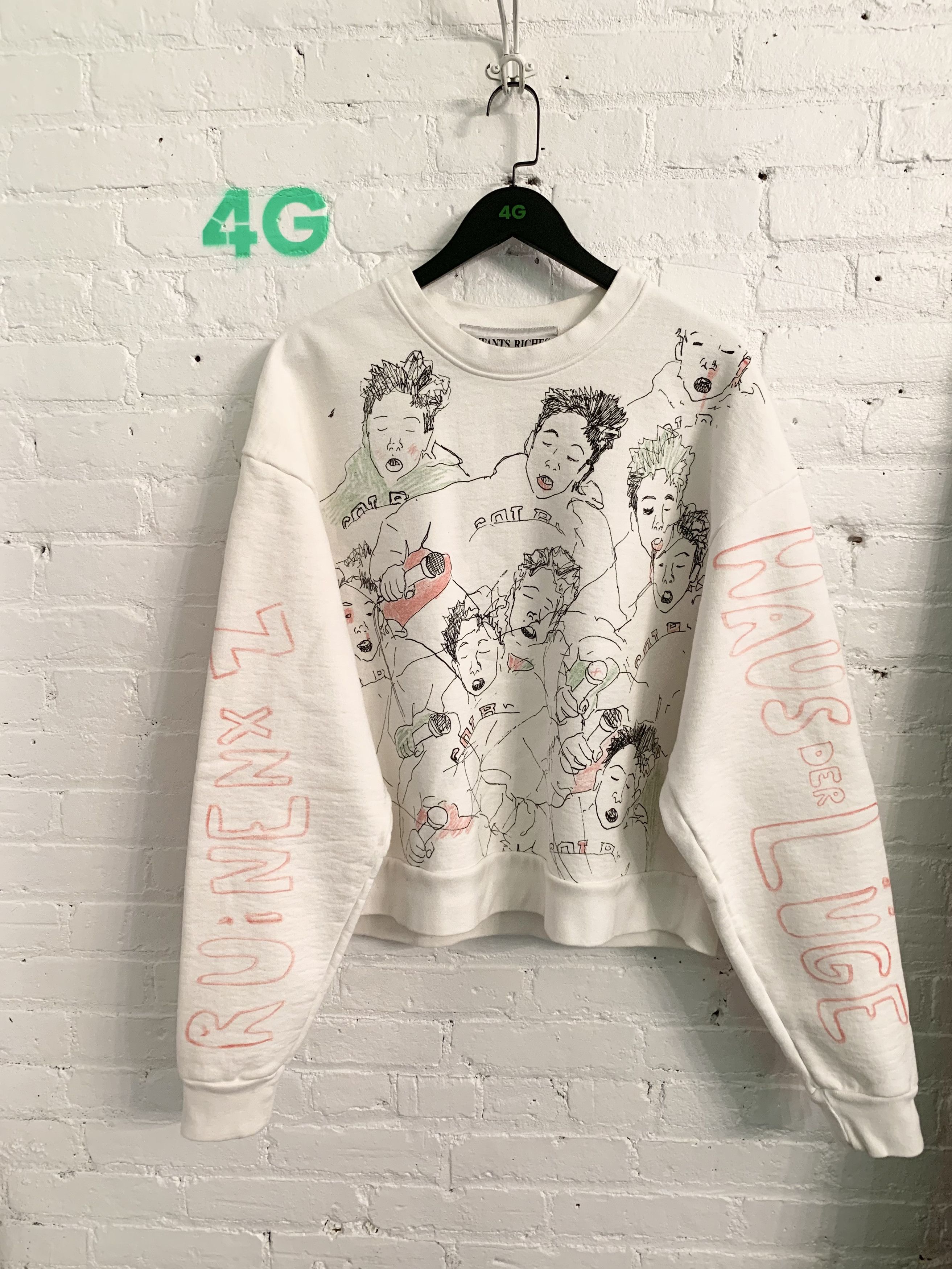 Enfants Riches Deprimes ERD West Berlin oversized Boxy sweater Sz M-XL Size US M / EU 48-50 / 2 - 1 Thumbnail