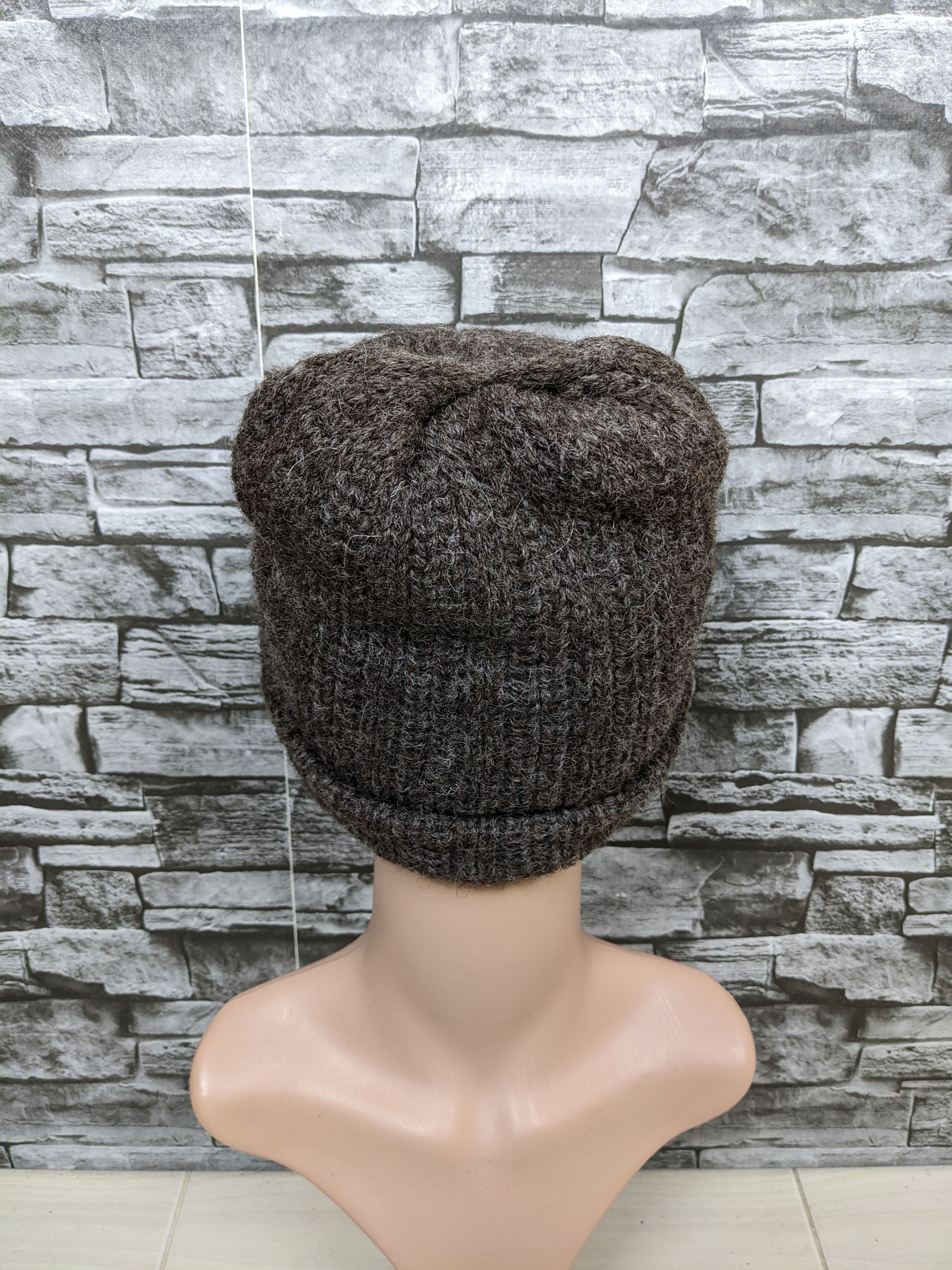 Black Sheep Vintage Black Sheep Plain Beanie Hat Cap Snowcap Size ONE SIZE - 2 Thumbnail