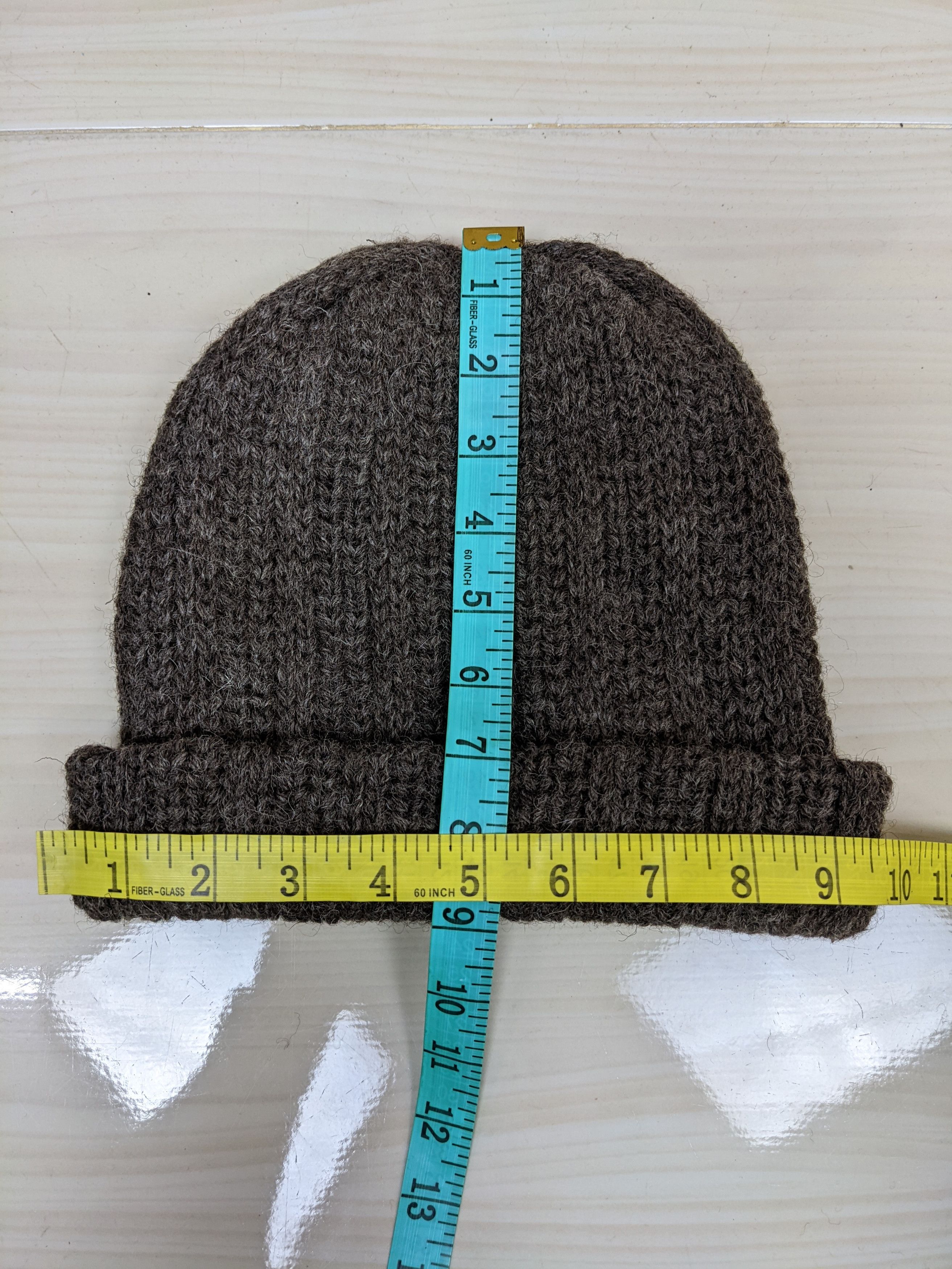 Black Sheep Vintage Black Sheep Plain Beanie Hat Cap Snowcap Size ONE SIZE - 4 Thumbnail
