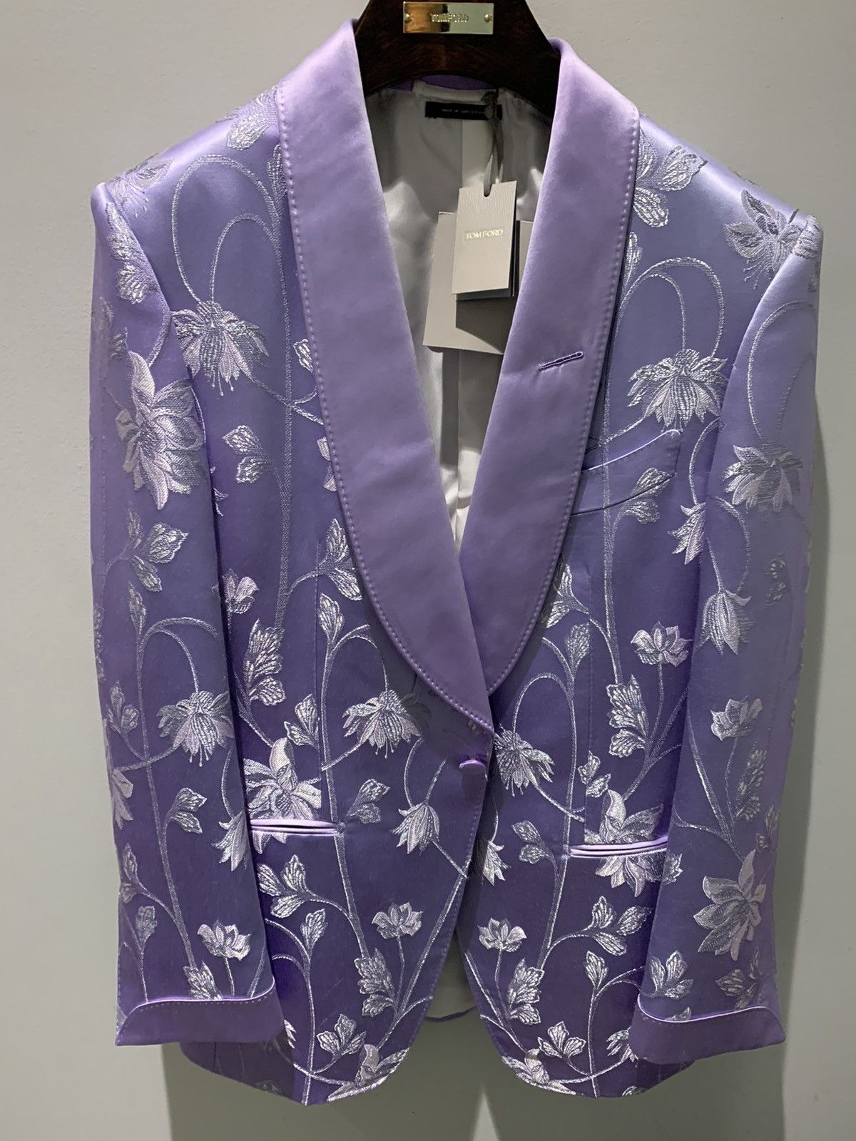 Tom Ford Tom Ford Blazer in Puprle Color Size US M / EU 48-50 / 2 - 2 Thumbnail