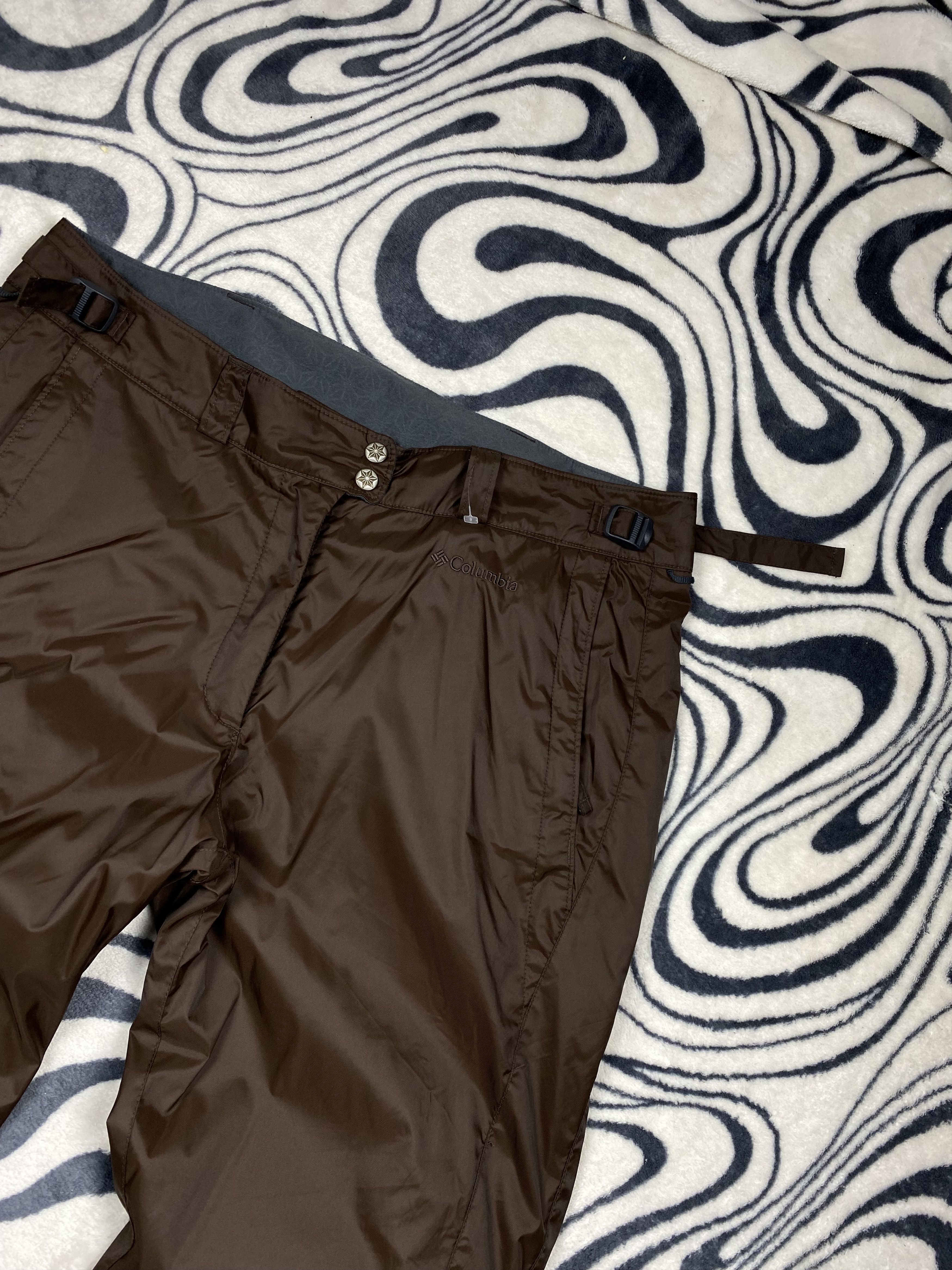 Columbia Columbia Omni-Tech Vintage Womens Cargo Ski Pants Size 34" / US 12 / IT 48 - 2 Thumbnail