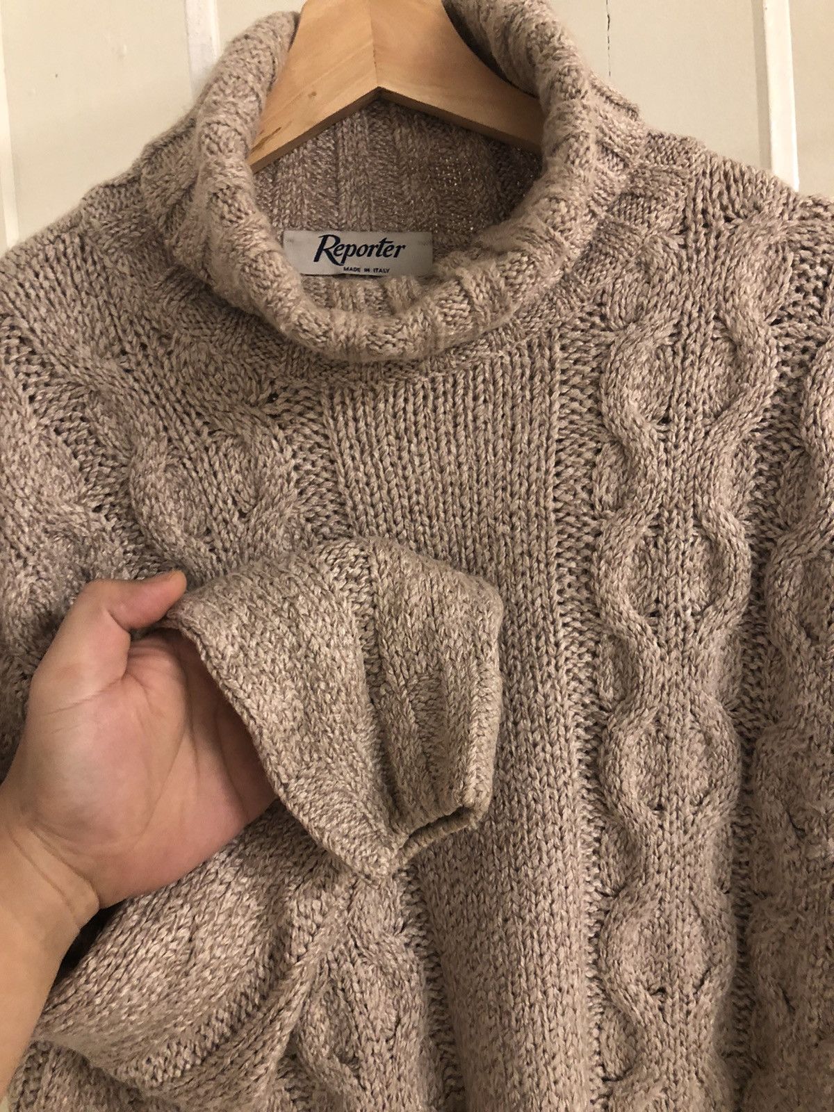 Aran Isles Knitwear Reporter Made in ITALY Size US M / EU 48-50 / 2 - 5 Thumbnail