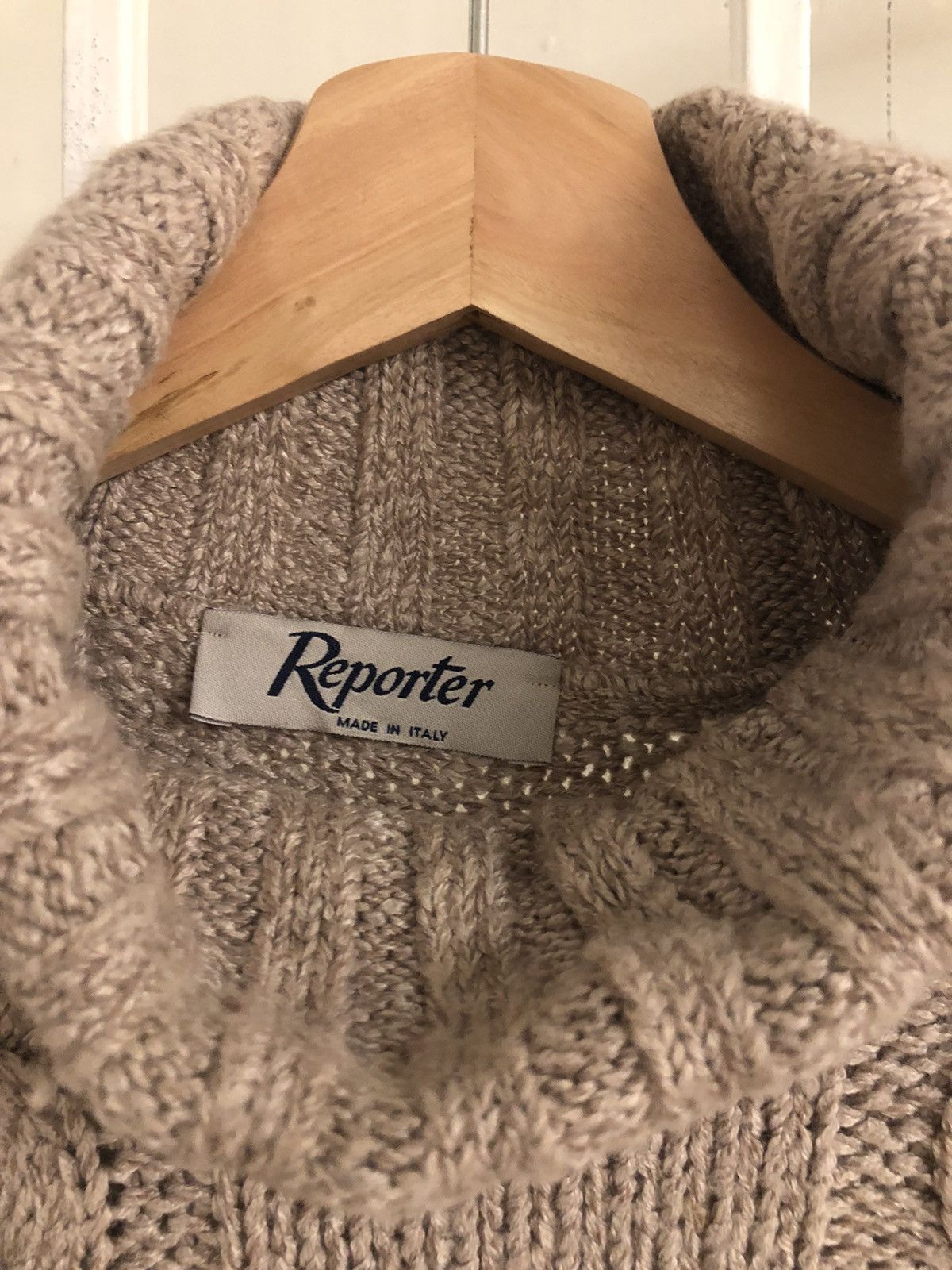 Aran Isles Knitwear Reporter Made in ITALY Size US M / EU 48-50 / 2 - 6 Thumbnail