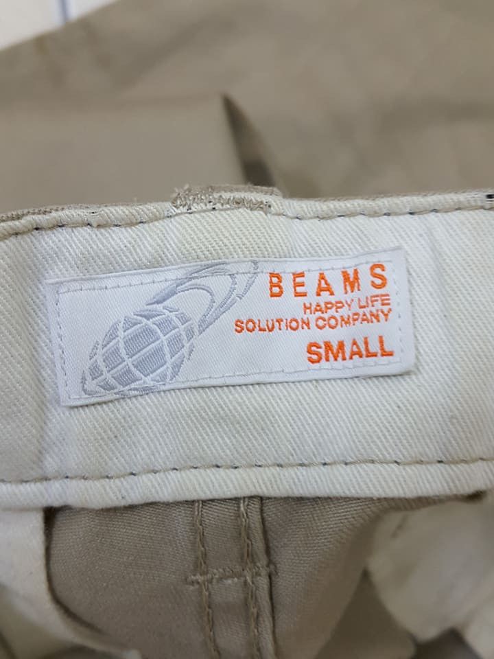 Beams Plus Vintage Beams Cream Colourway Trouser Pant Size US 29 - 10 Thumbnail