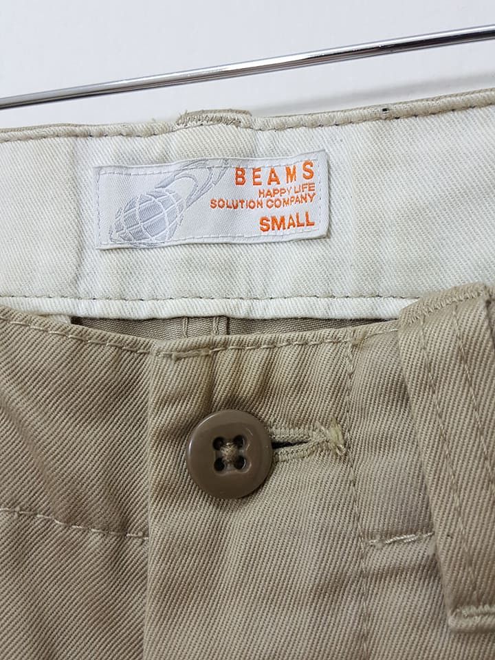 Beams Plus Vintage Beams Cream Colourway Trouser Pant Size US 29 - 5 Thumbnail