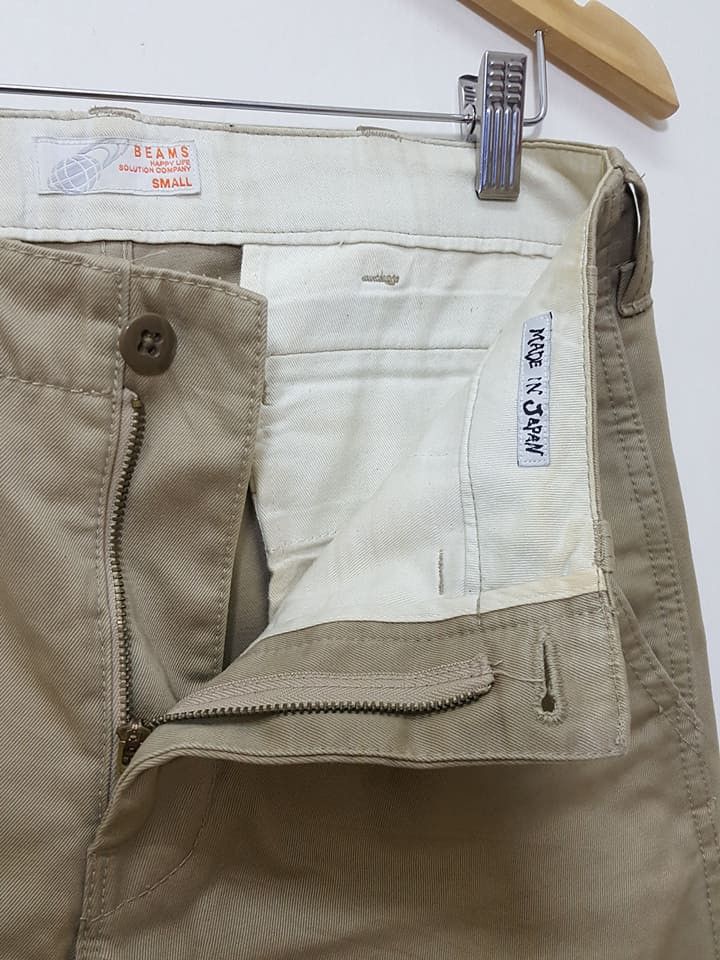 Beams Plus Vintage Beams Cream Colourway Trouser Pant Size US 29 - 4 Thumbnail