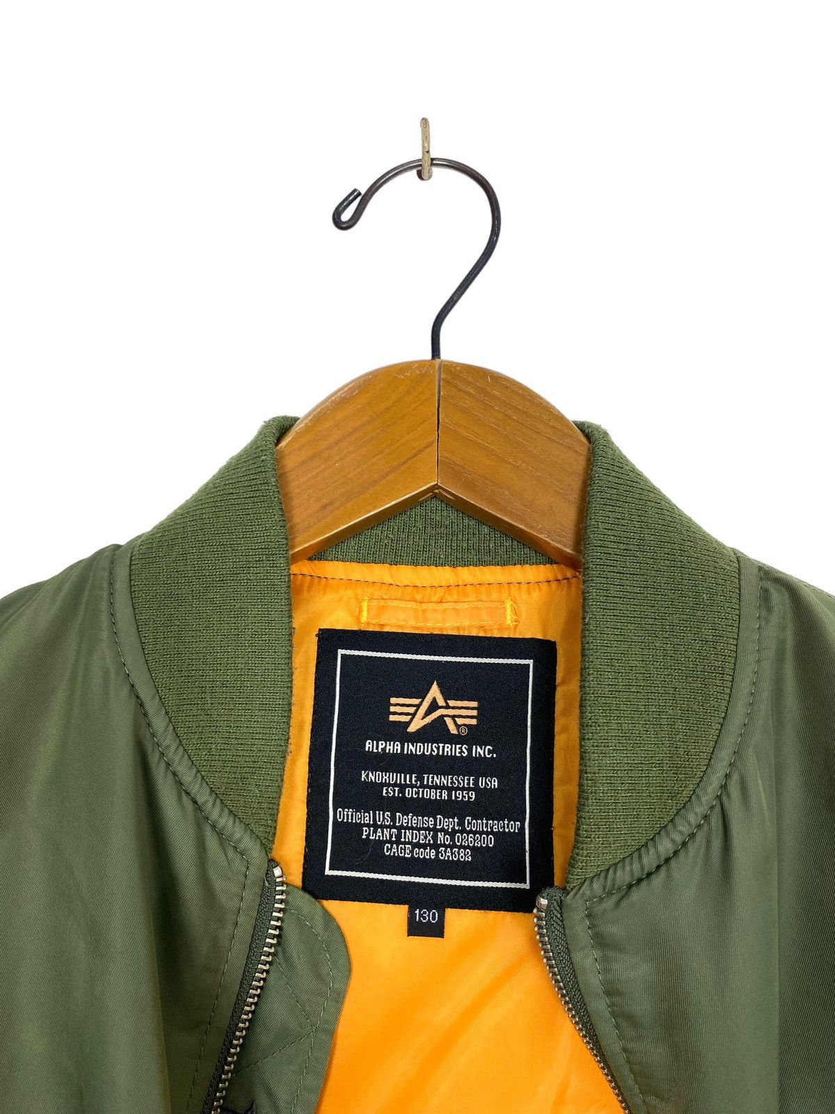Alpha Industries Rare‼️ Alpha Industries Bomber Jacket Kids Size Size US XXS / EU 40 - 5 Thumbnail