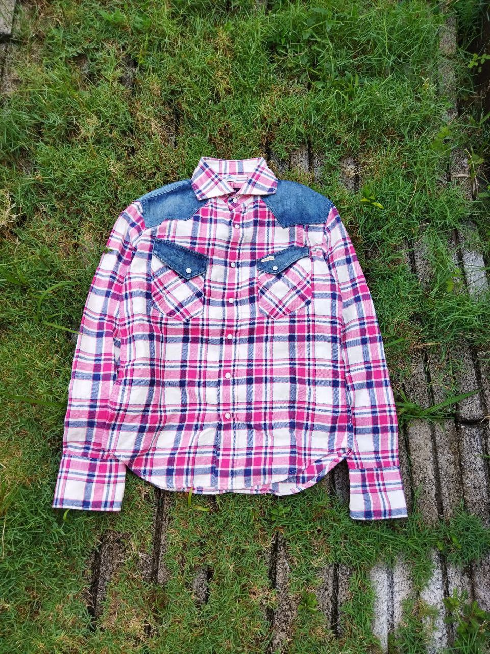 Wrangler Wrangler X 1piu1uguale3 Flannel Shirt Size US M / EU 48-50 / 2 - 1 Thumbnail