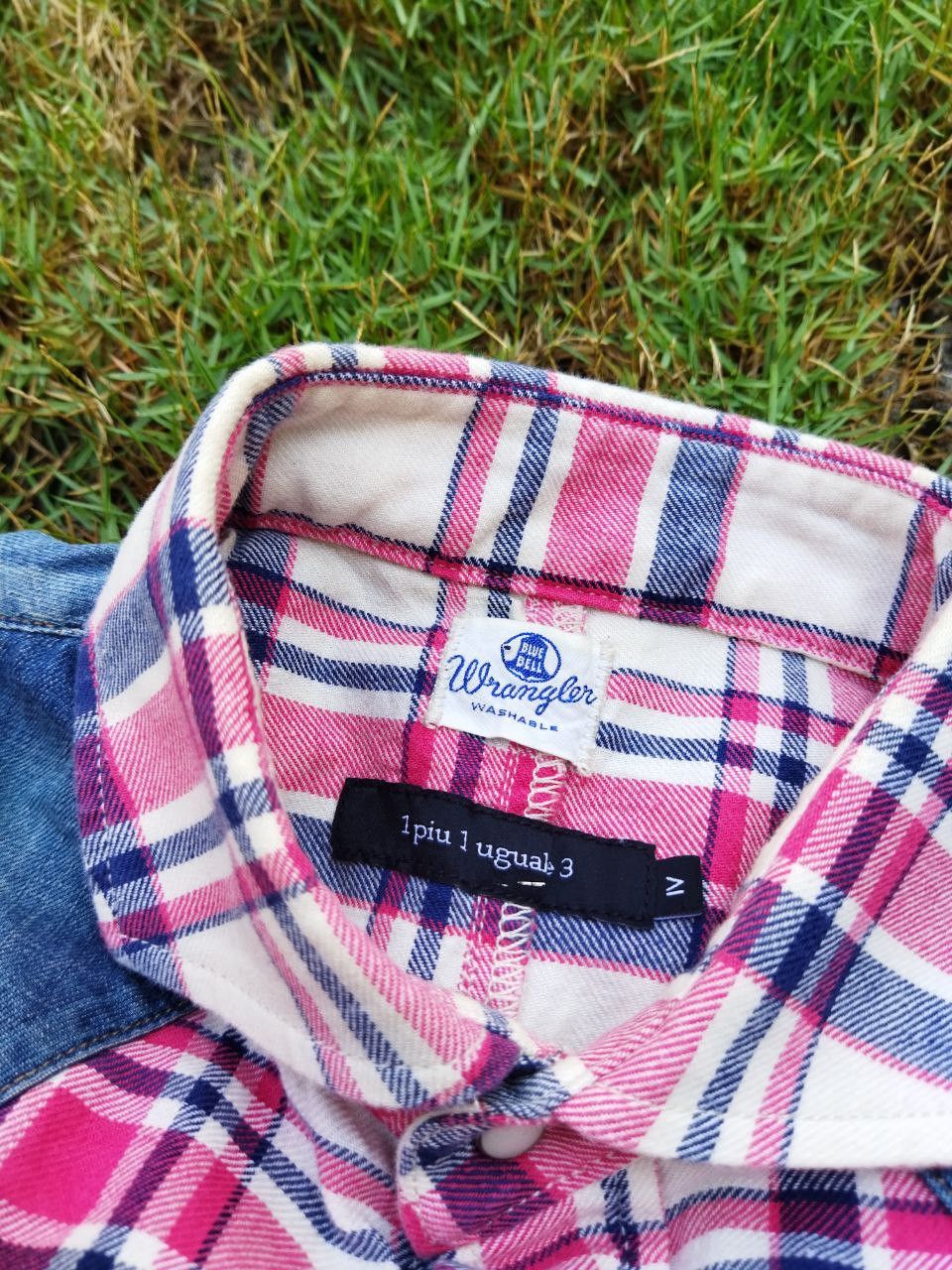 Wrangler Wrangler X 1piu1uguale3 Flannel Shirt Size US M / EU 48-50 / 2 - 5 Thumbnail