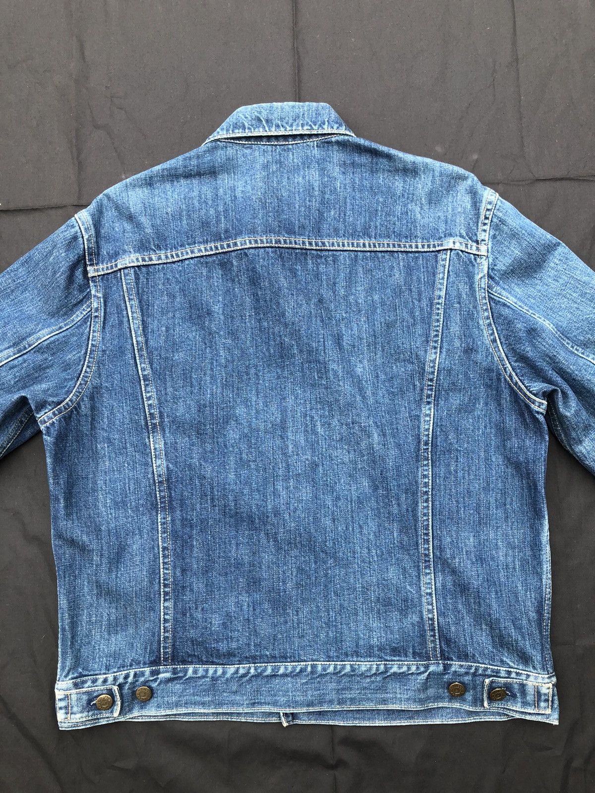 Japanese Brand Vintage 90s Ficce Jeans X Hanna-Barbera Denim Trucker Jacket Size US M / EU 48-50 / 2 - 15 Thumbnail
