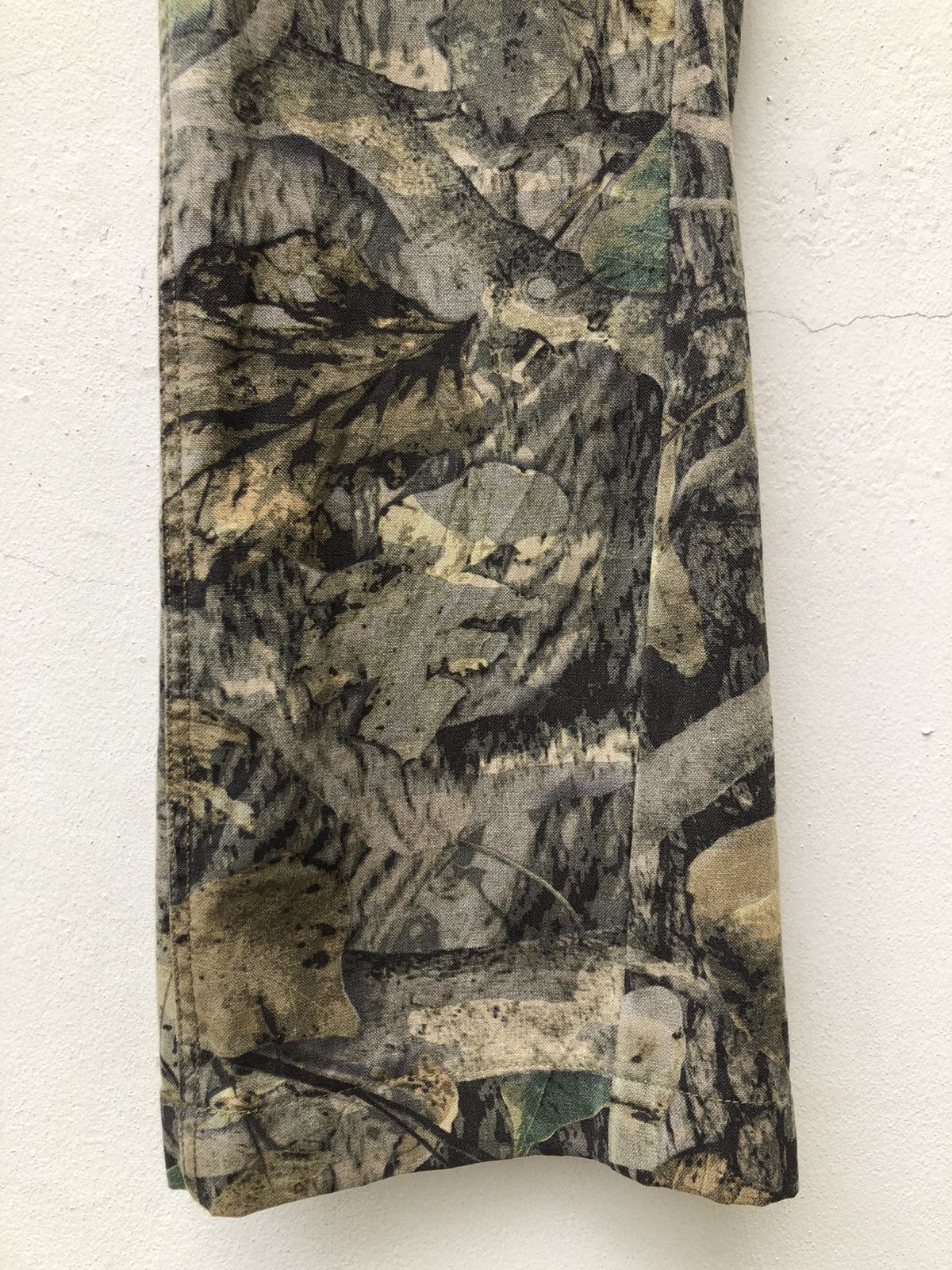 Vintage Surplus Japan Camouflage Multi Cargo Wide Leg Trouser Size US 31 - 13 Thumbnail