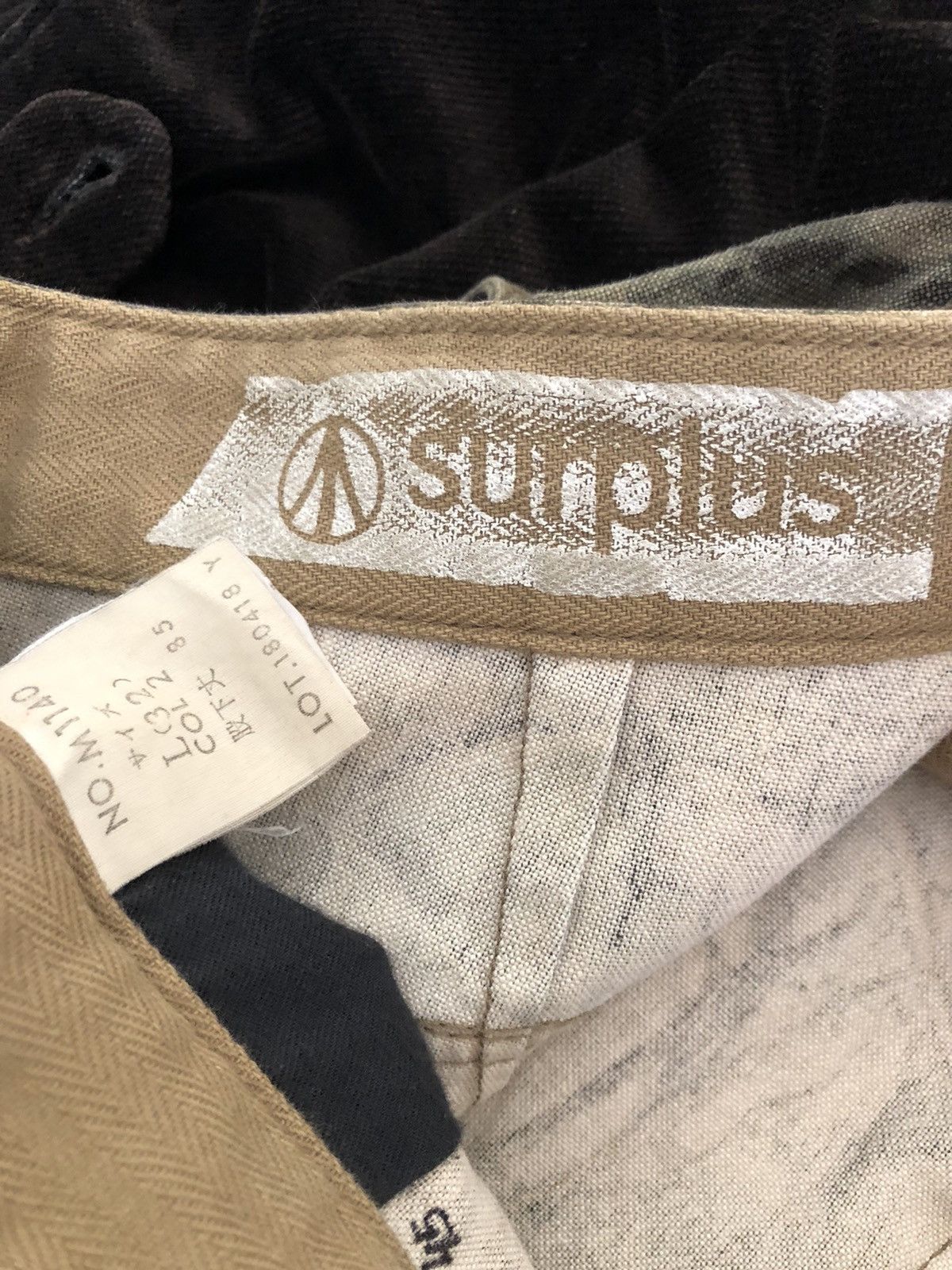 Vintage Surplus Japan Camouflage Multi Cargo Wide Leg Trouser Size US 31 - 25 Thumbnail