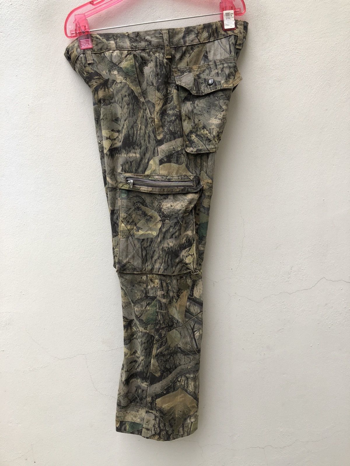 Vintage Surplus Japan Camouflage Multi Cargo Wide Leg Trouser Size US 31 - 23 Thumbnail