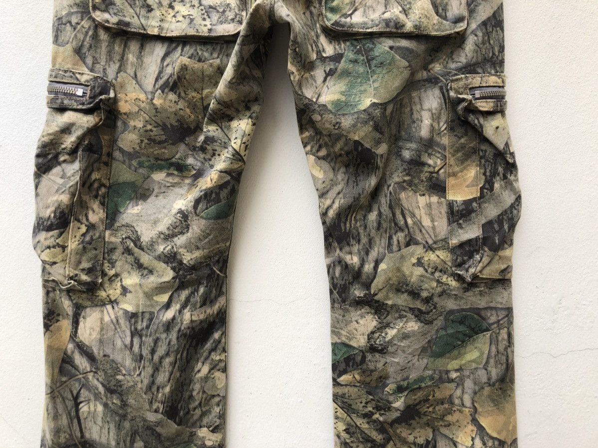 Vintage Surplus Japan Camouflage Multi Cargo Wide Leg Trouser Size US 31 - 16 Thumbnail