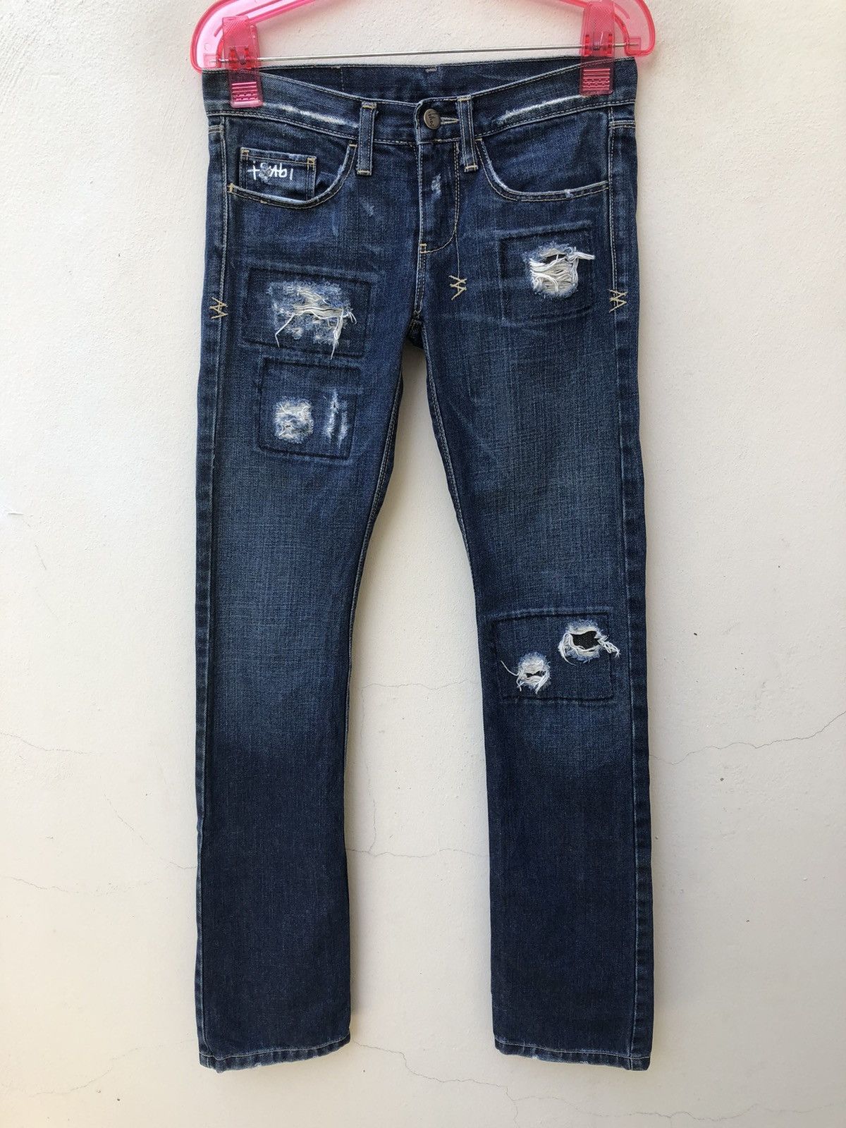 Ksubi Tsubi Australia Super Ruin Canyon Scooter Denim Jeans Size US 27 - 6 Thumbnail