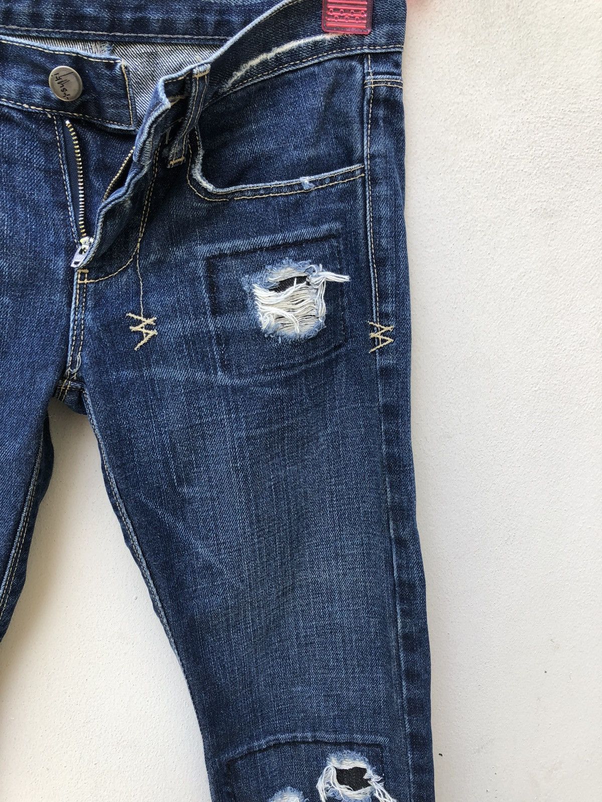 Ksubi Tsubi Australia Super Ruin Canyon Scooter Denim Jeans Size US 27 - 11 Thumbnail