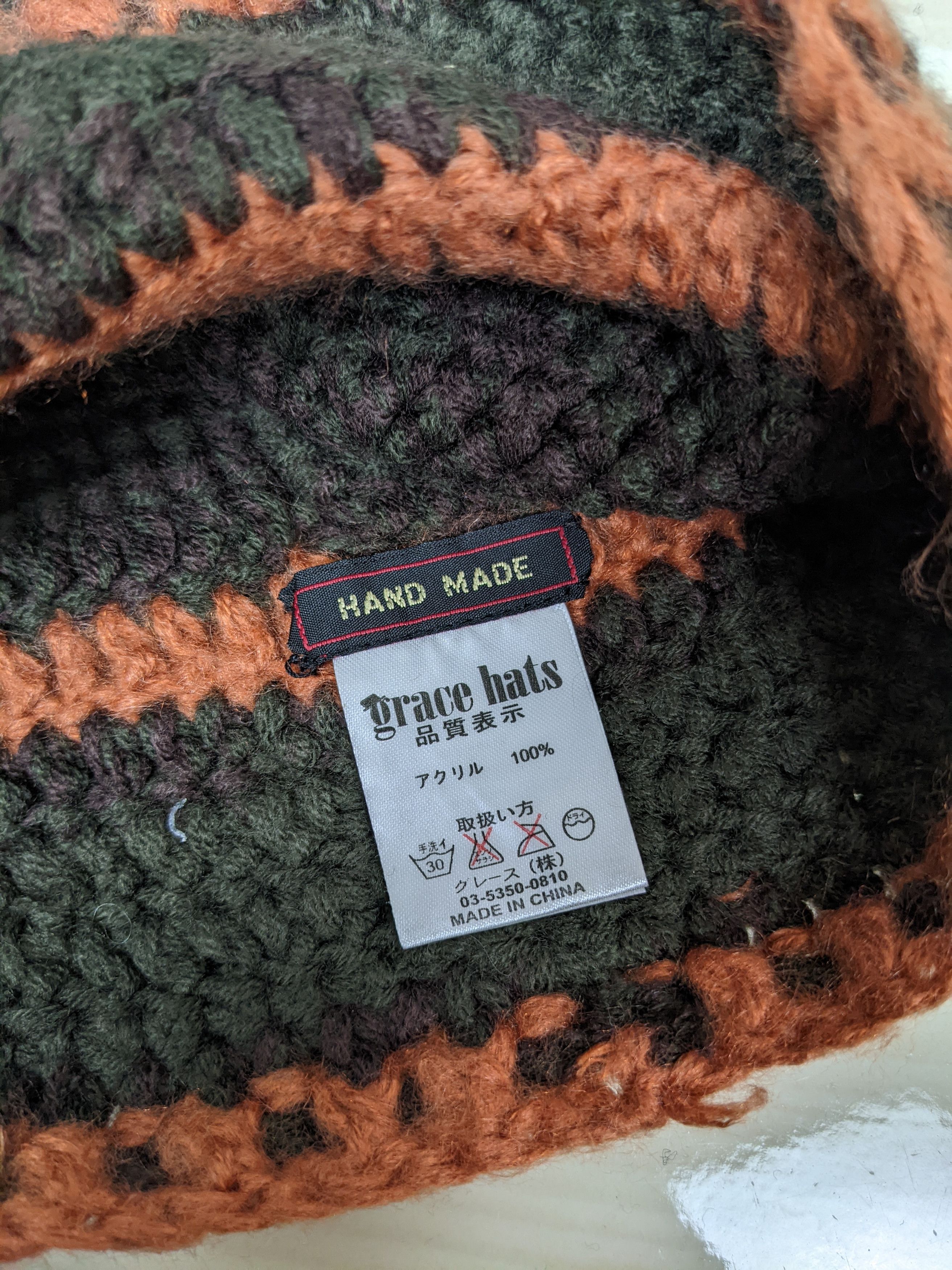 Japanese Brand Vintage Grace Hats Japan Beanie Hat Cap Snowcap Size ONE SIZE - 4 Thumbnail