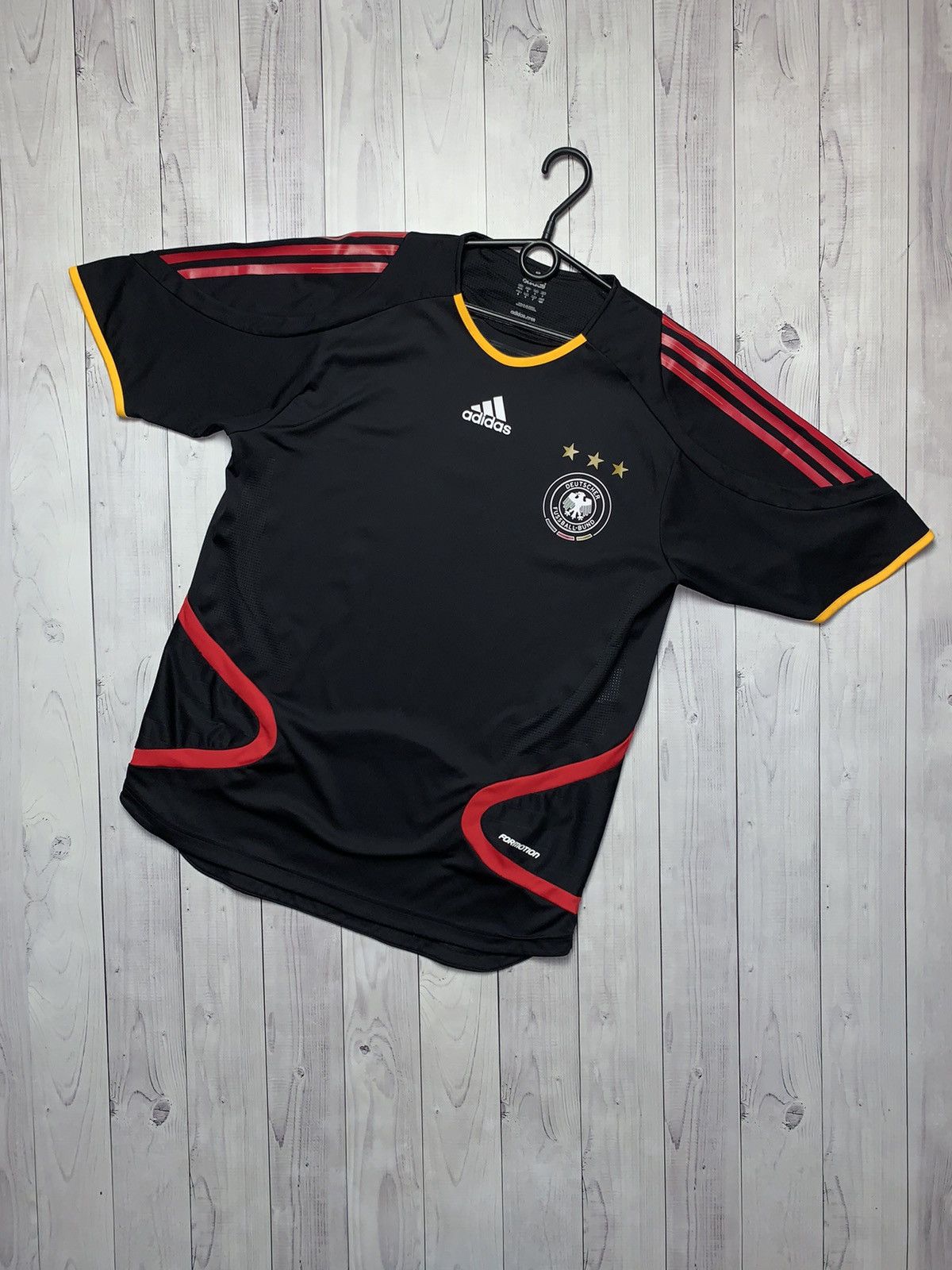 Adidas × Vintage Vintage adidas soccer jersey Deutschland size M black rare Size US M / EU 48-50 / 2 - 1 Thumbnail