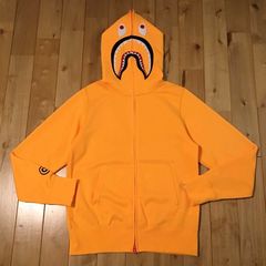 Bape A Bathing Ape Shark Orange Camo Hoodie Hooded Jacket Full Zipper Coat  (Orange, L) : : Clothing & Accessories
