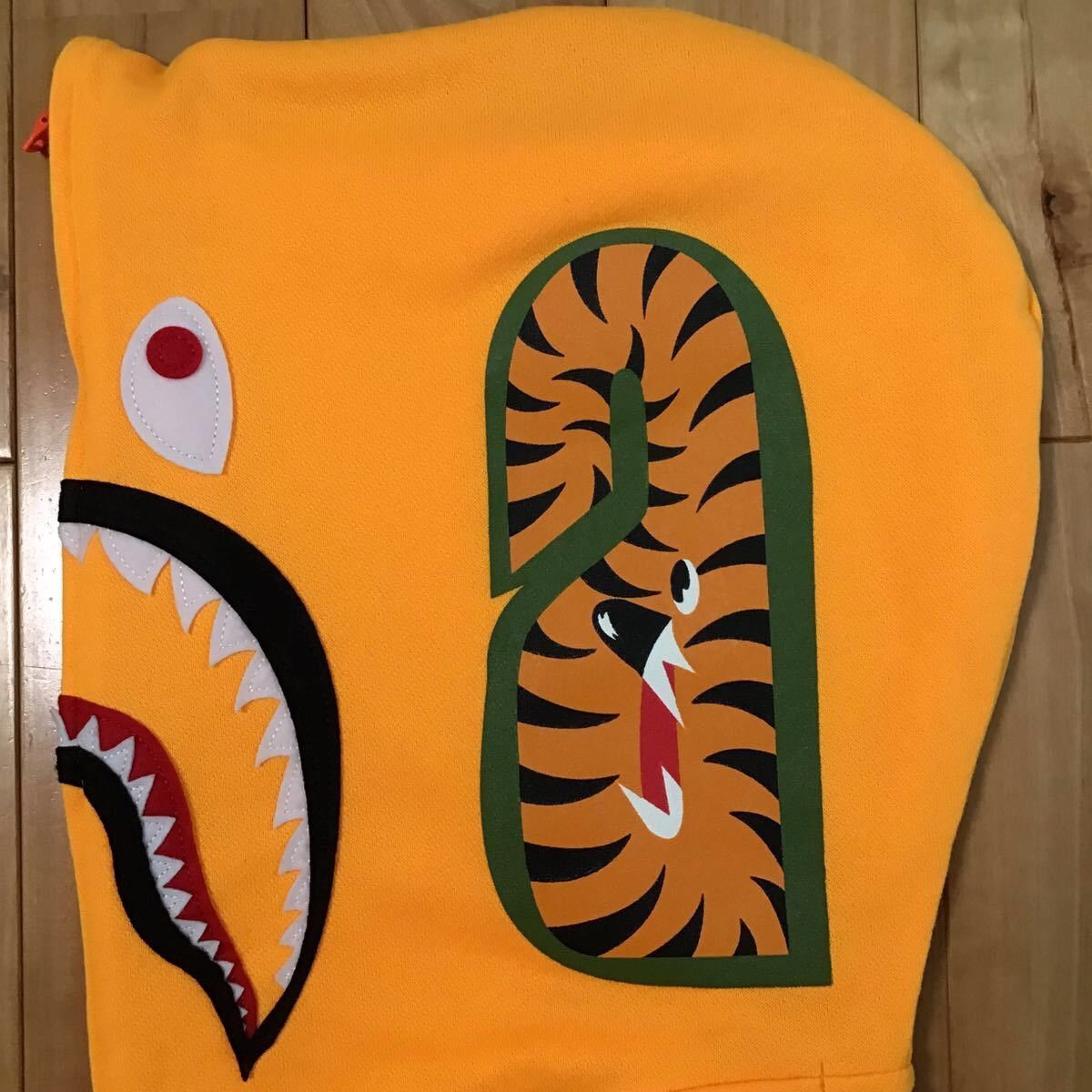 Bape BAPE NEON color shark full zip hoodie orange a bathing ape Size US S / EU 44-46 / 1 - 5 Thumbnail