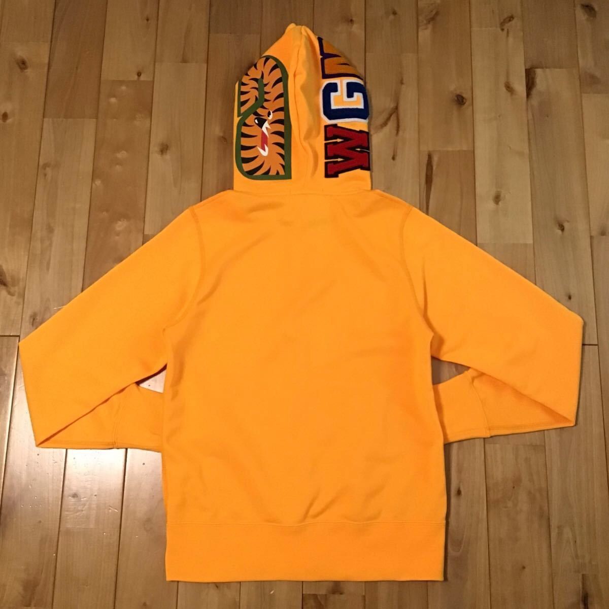 Bape BAPE NEON color shark full zip hoodie orange a bathing ape Size US S / EU 44-46 / 1 - 2 Thumbnail