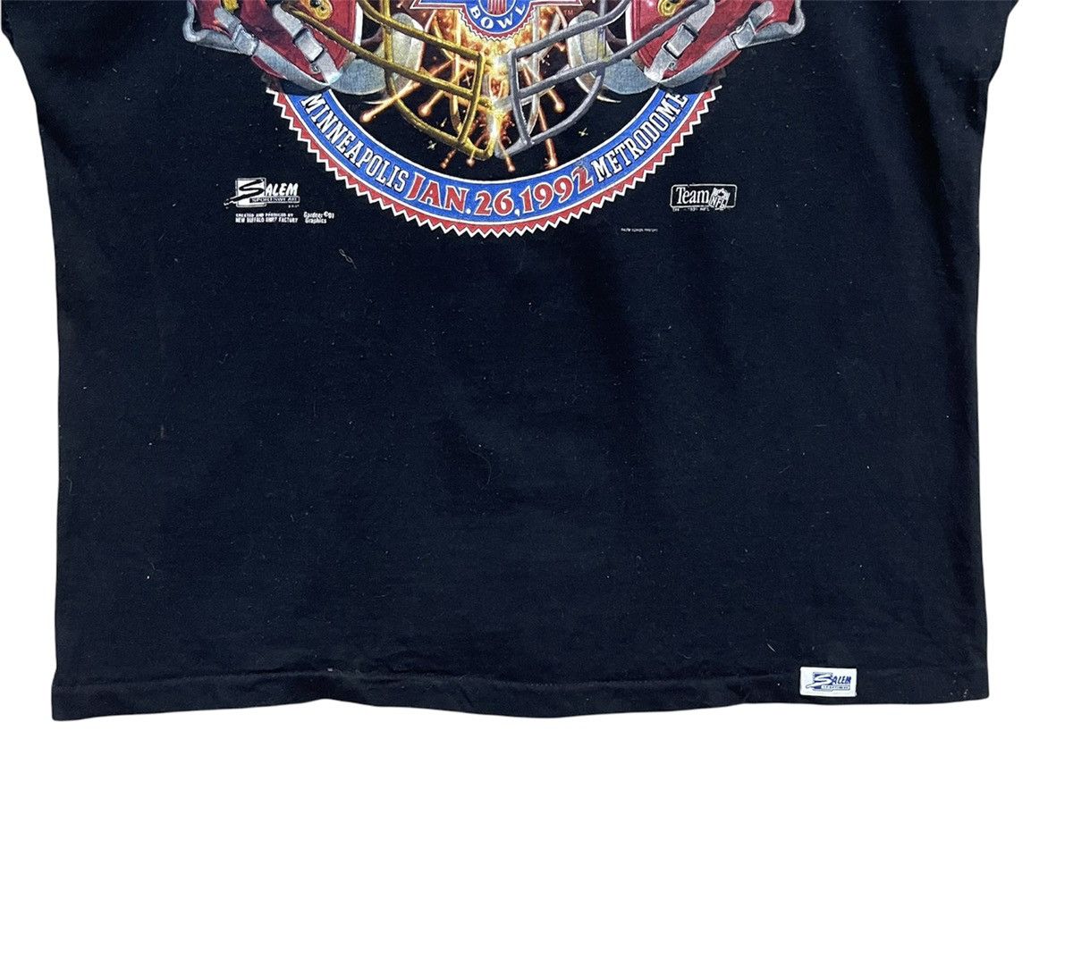 NFL Vintage 90s NFL Super Bowl T-Shirt Size US L / EU 52-54 / 3 - 2 Thumbnail
