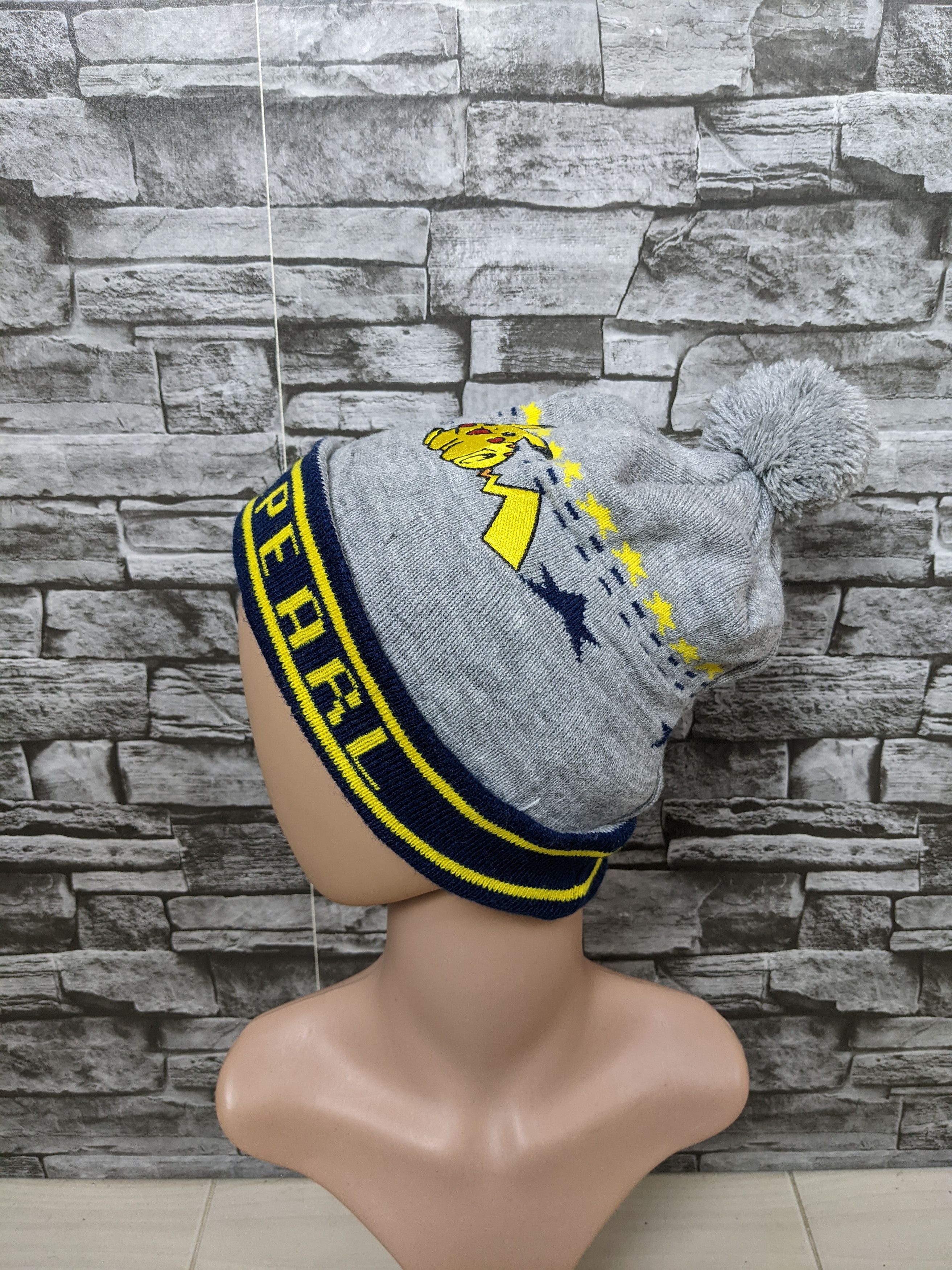Cartoon Network Vintage Pokemon Diamond And Pearl Beanie Hat Cap Snowcap Size ONE SIZE - 2 Thumbnail
