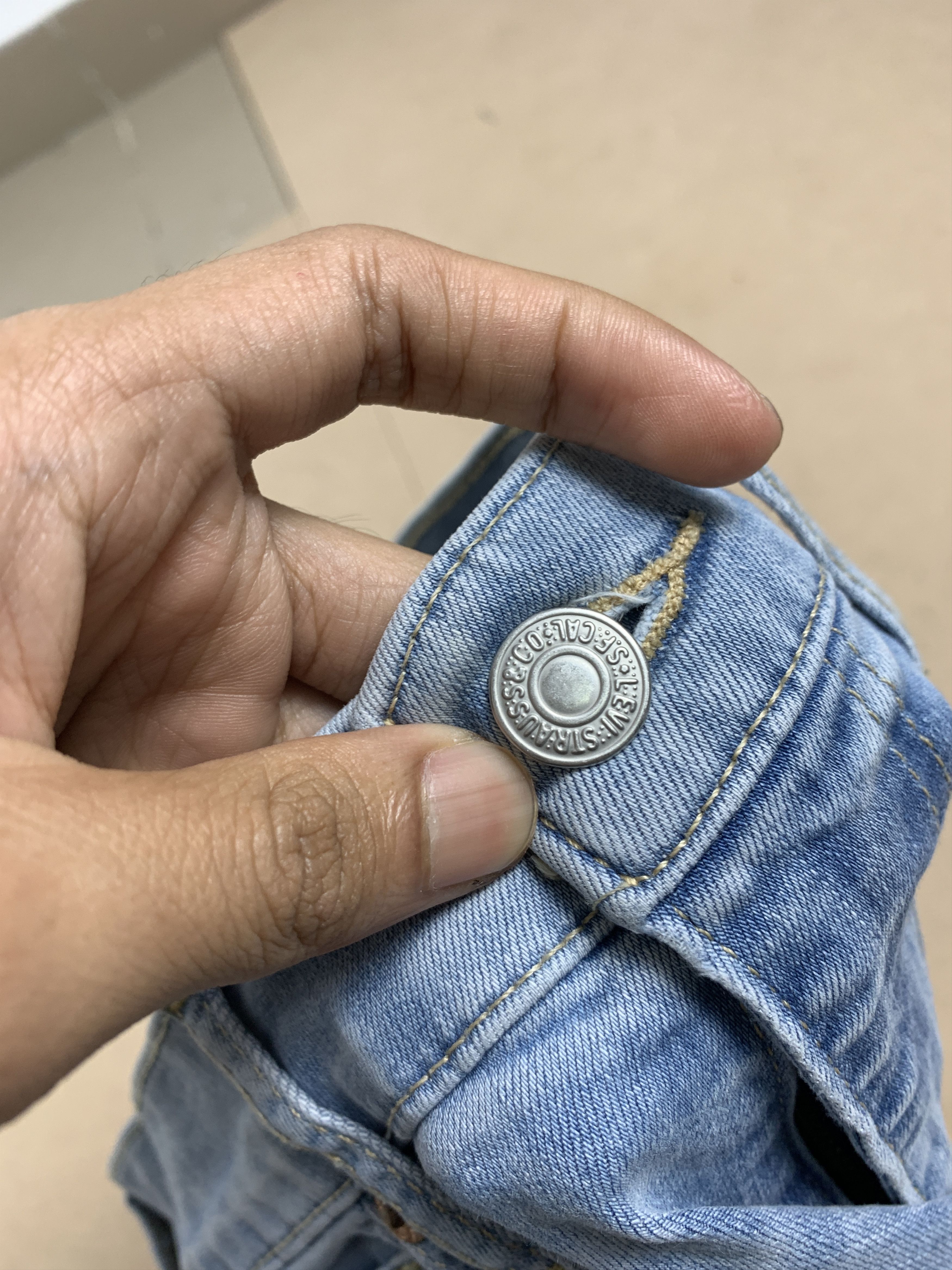 Levi's × Vintage Vintage Levi's Mile High Super Skinny Distressed Jeans Size 23" - 23 Thumbnail