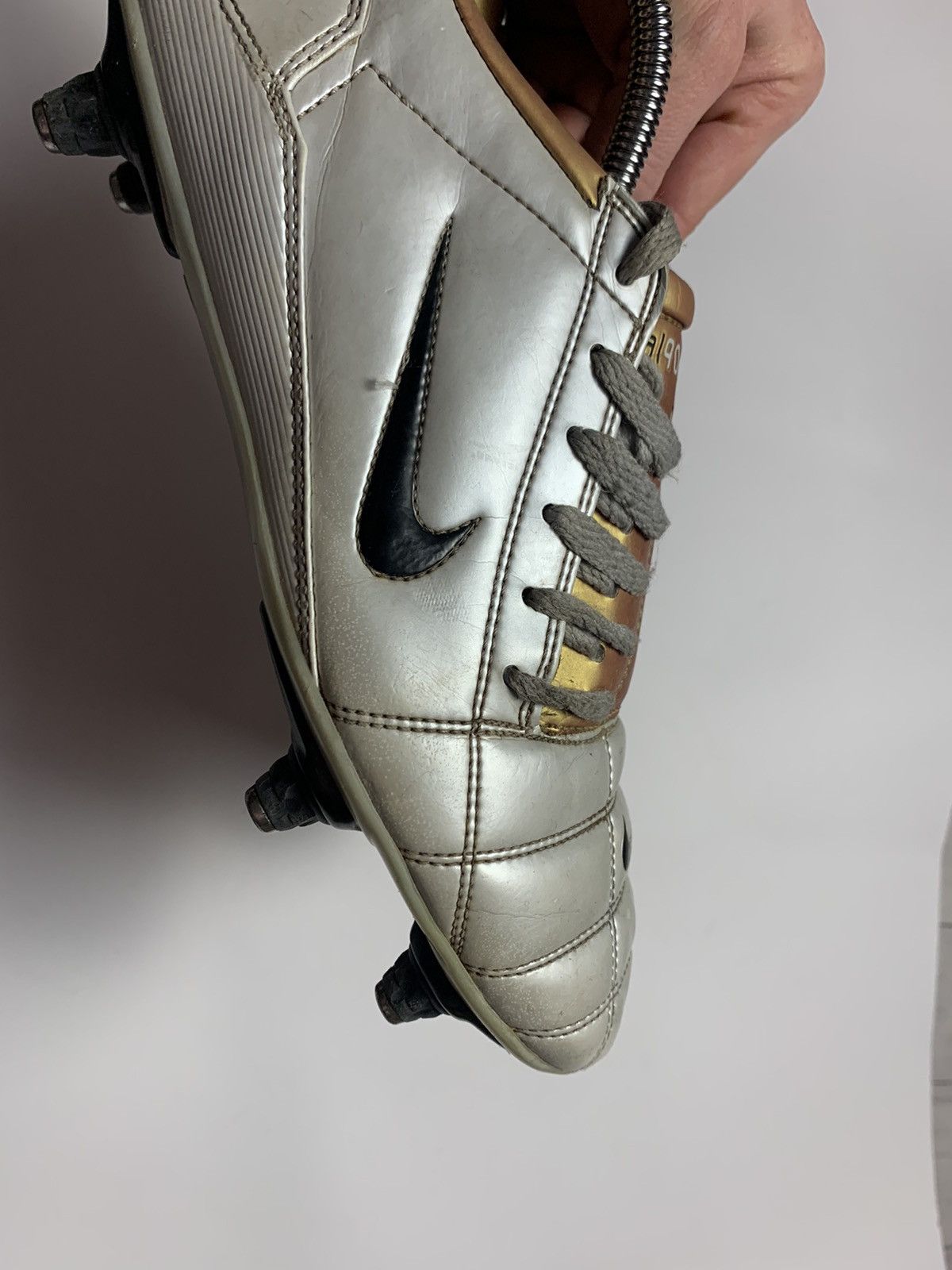 Vintage Vintage Nike Total 90 boots gold size US 9 Size US 9 / EU 42 - 6 Thumbnail