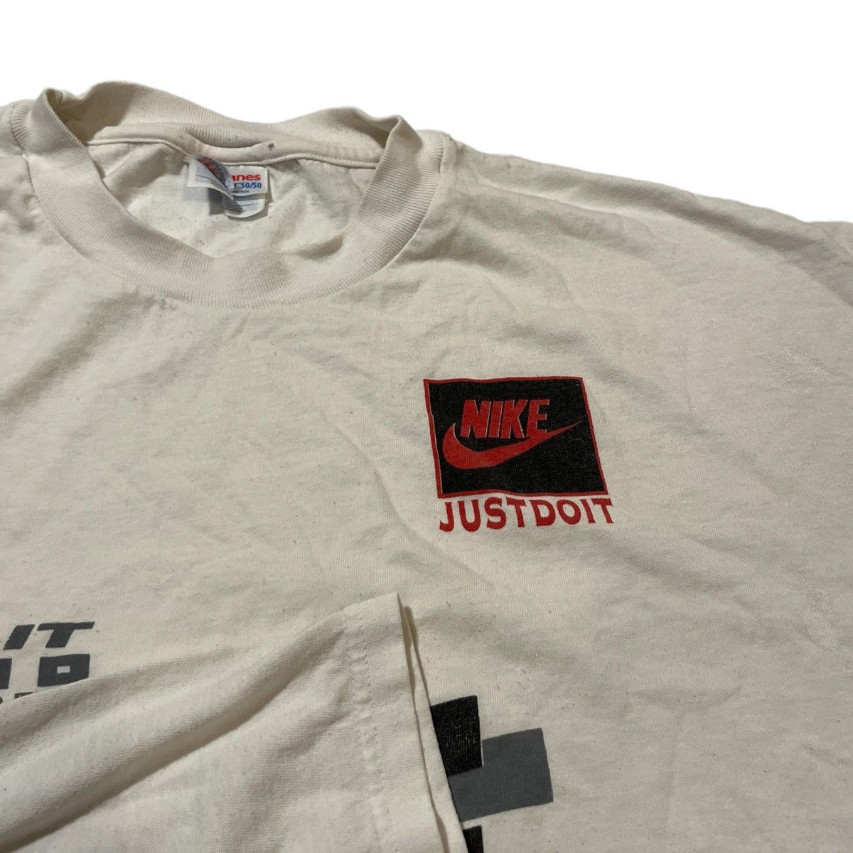 Hanes 90s Bootleg Nike Air All Over Print Tee Size US XXL / EU 58 / 5 - 3 Thumbnail