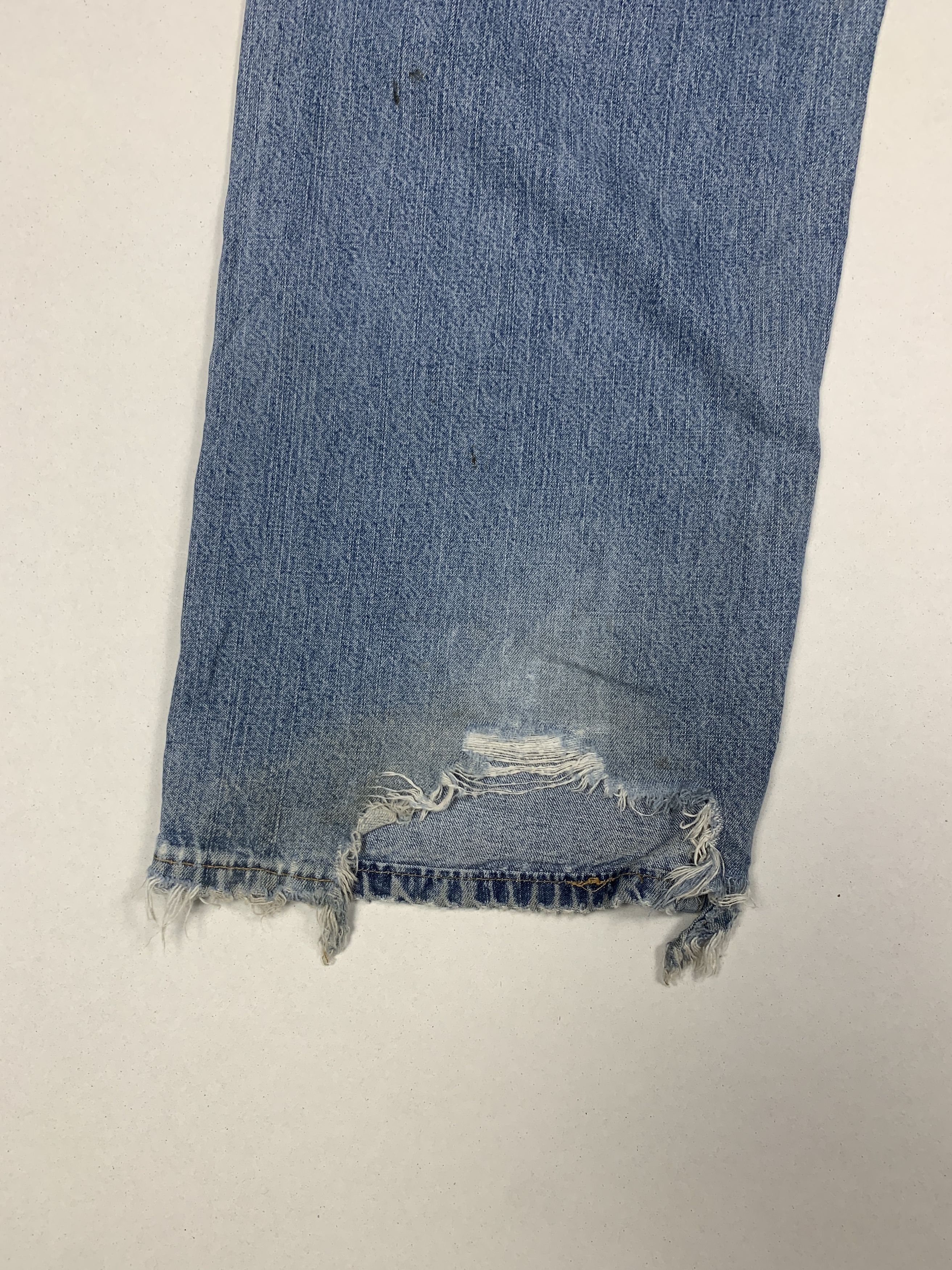 Levi's × Vintage Vintage LEVI'S 569 Distressed Faded Straight Cut Mid Wash Size US 34 / EU 50 - 18 Thumbnail