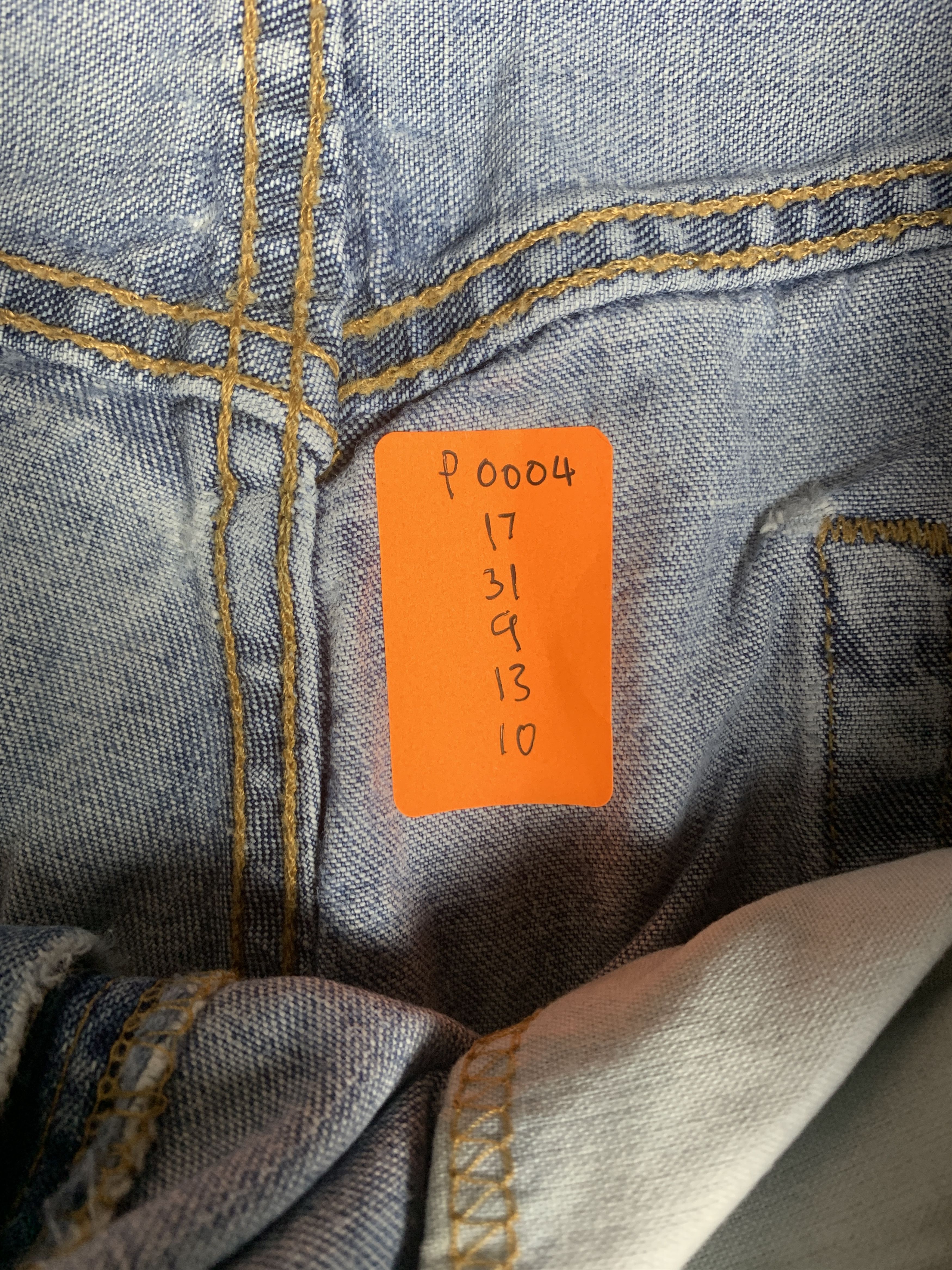 Levi's × Vintage Vintage LEVI'S 569 Distressed Faded Straight Cut Mid Wash Size US 34 / EU 50 - 22 Thumbnail