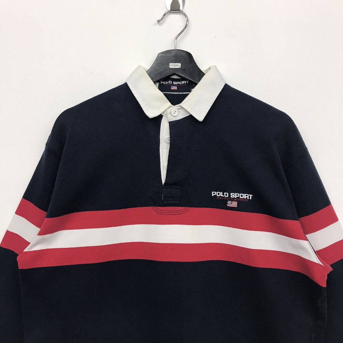 Polo Ralph Lauren × Vintage Vintage Polo Sport Ralph Lauren Sweatshirt Size US L / EU 52-54 / 3 - 2 Thumbnail