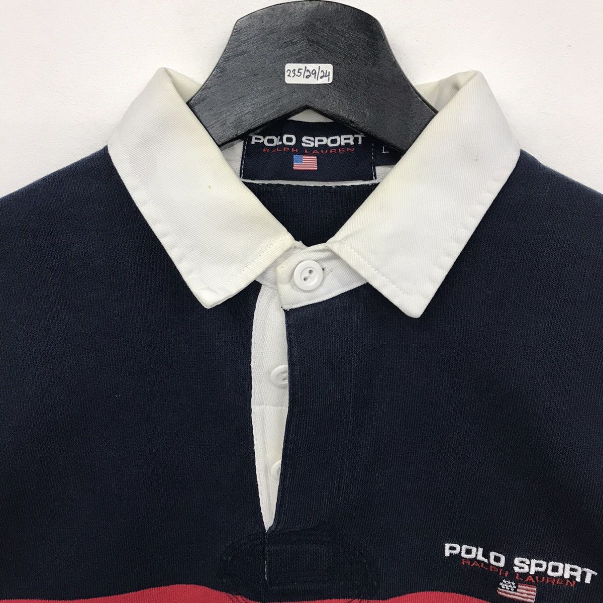 Polo Ralph Lauren × Vintage Vintage Polo Sport Ralph Lauren Sweatshirt Size US L / EU 52-54 / 3 - 3 Thumbnail