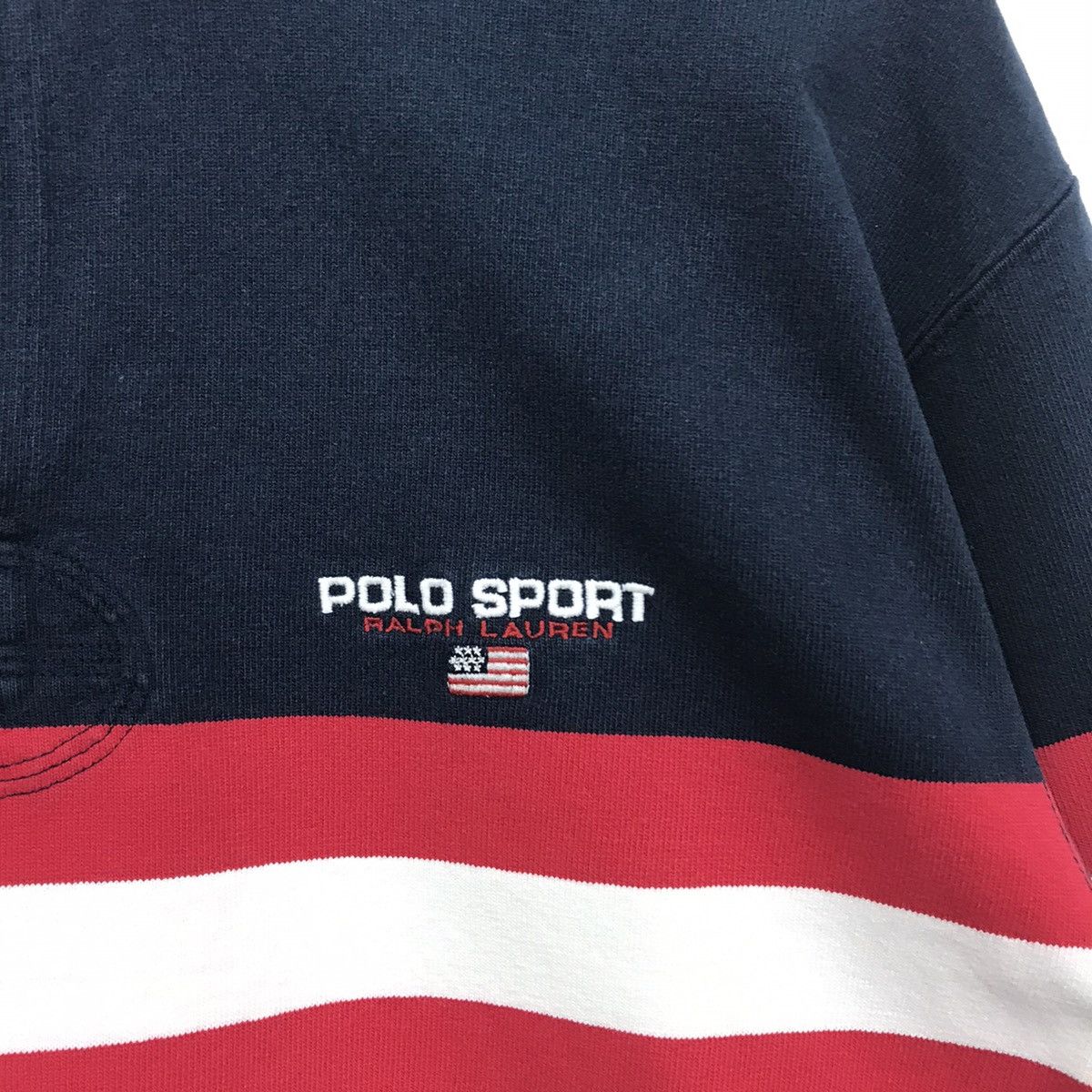 Polo Ralph Lauren × Vintage Vintage Polo Sport Ralph Lauren Sweatshirt Size US L / EU 52-54 / 3 - 4 Thumbnail