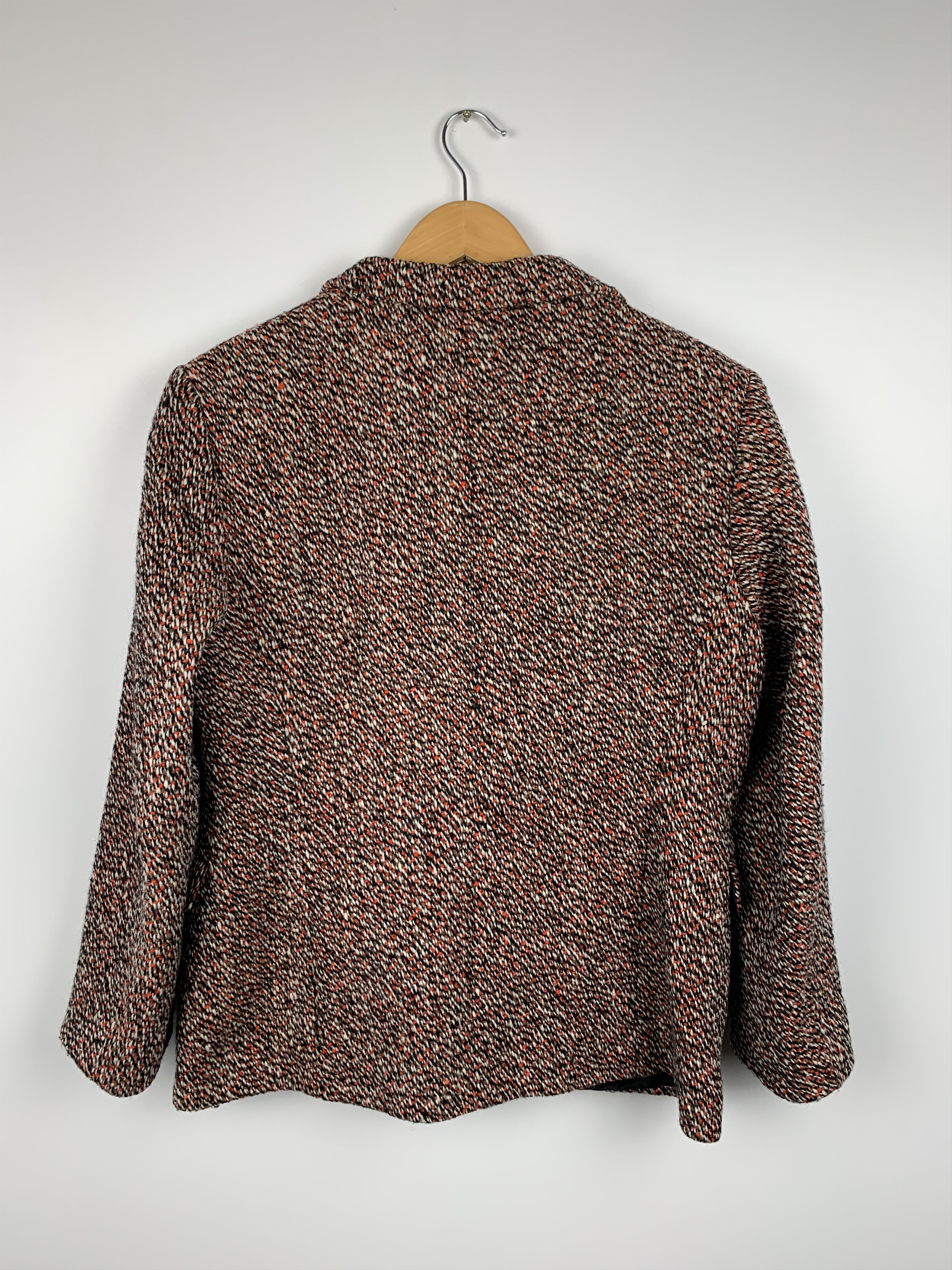 Jil Sander Womens Jil Sander Wool Tweed Blazer Jacket Size 42 Size M / US 6-8 / IT 42-44 - 4 Thumbnail