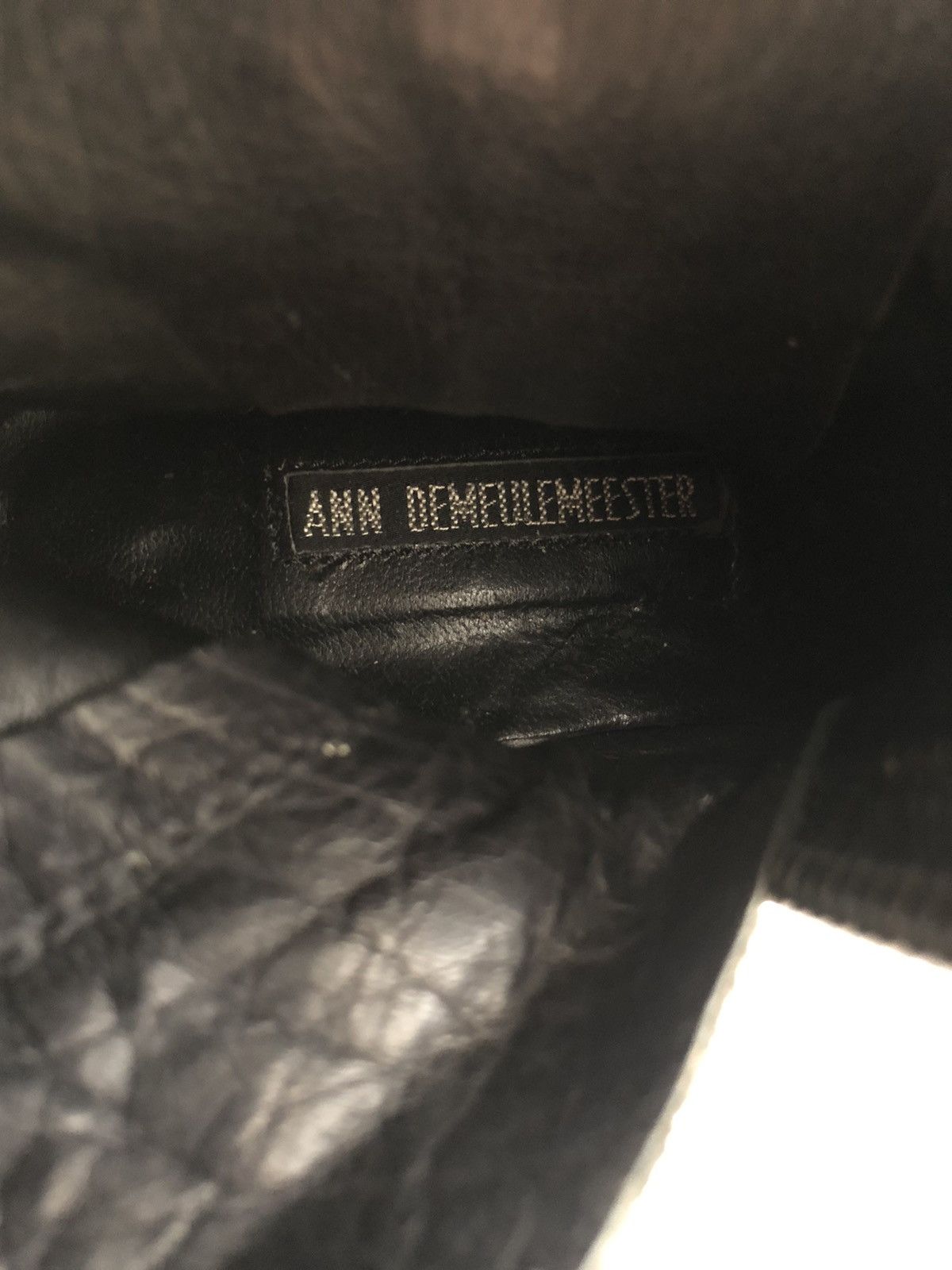Ann Demeulemeester ANN DEMEULEMEESTER 🇮🇹 Leather Tactical Combat Boots Size US 8 / EU 41 - 6 Thumbnail
