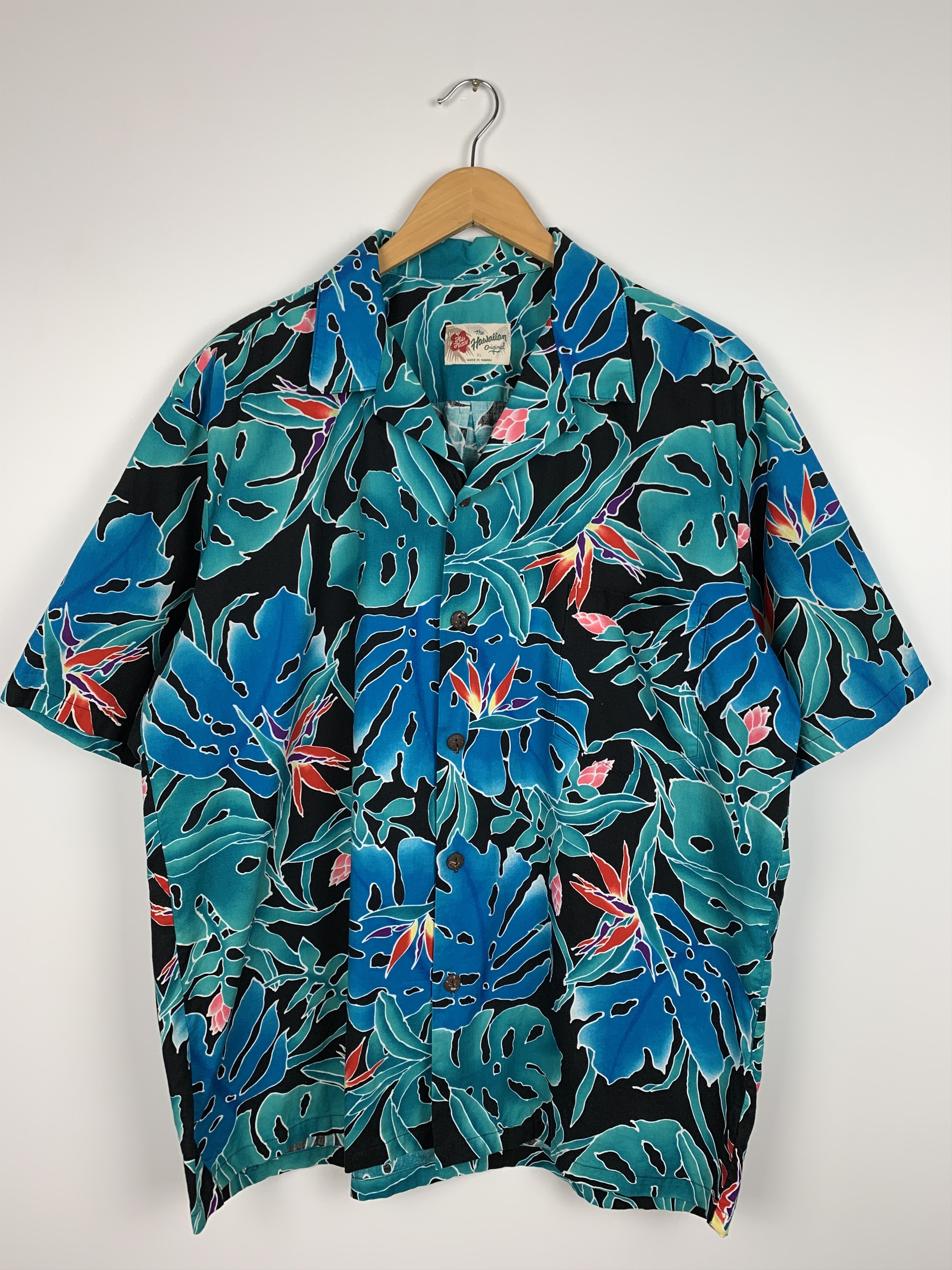 Hilo Hattie Hilo Hattie Hawaiian Short Sleeve Button Up Shirt Colorful Size US XL / EU 56 / 4 - 1 Thumbnail
