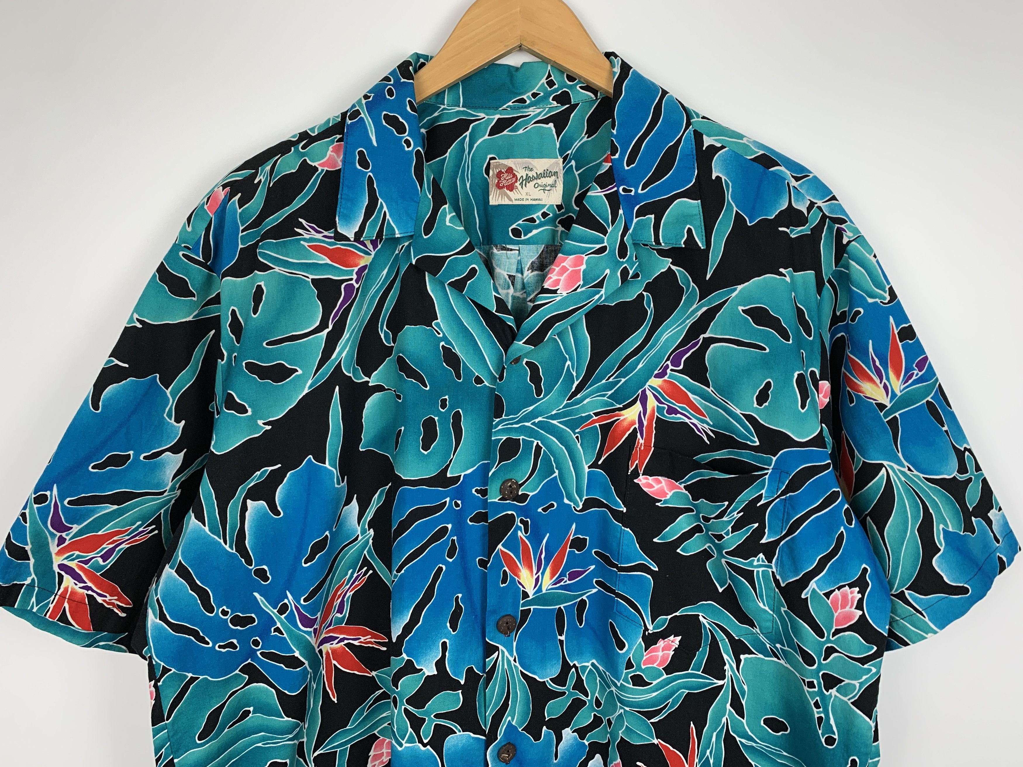 Hilo Hattie Hilo Hattie Hawaiian Short Sleeve Button Up Shirt Colorful Size US XL / EU 56 / 4 - 3 Thumbnail
