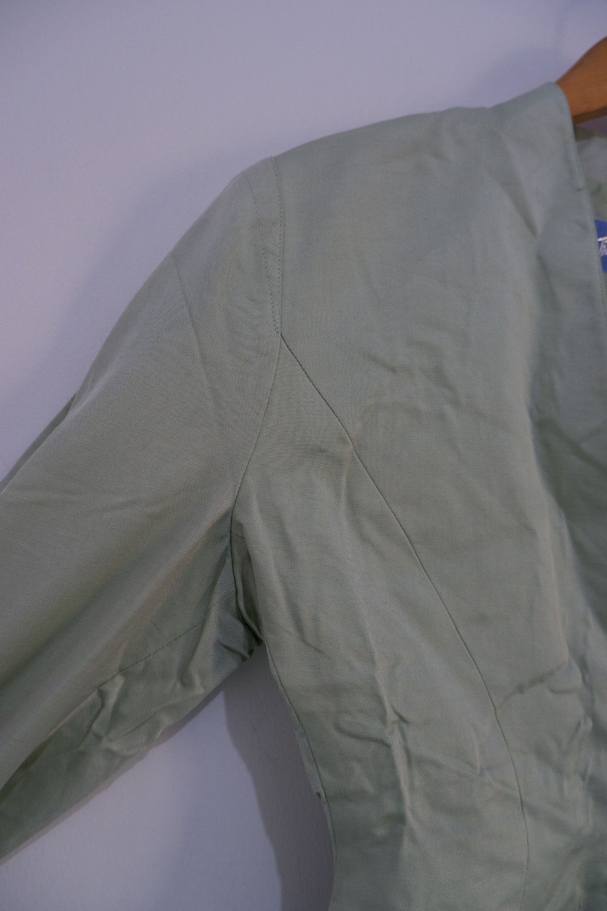 Thierry Mugler Vintage 1980's Thierry Mugler Paris Cropped Blazer Jacket Size S / US 4 / IT 40 - 5 Thumbnail