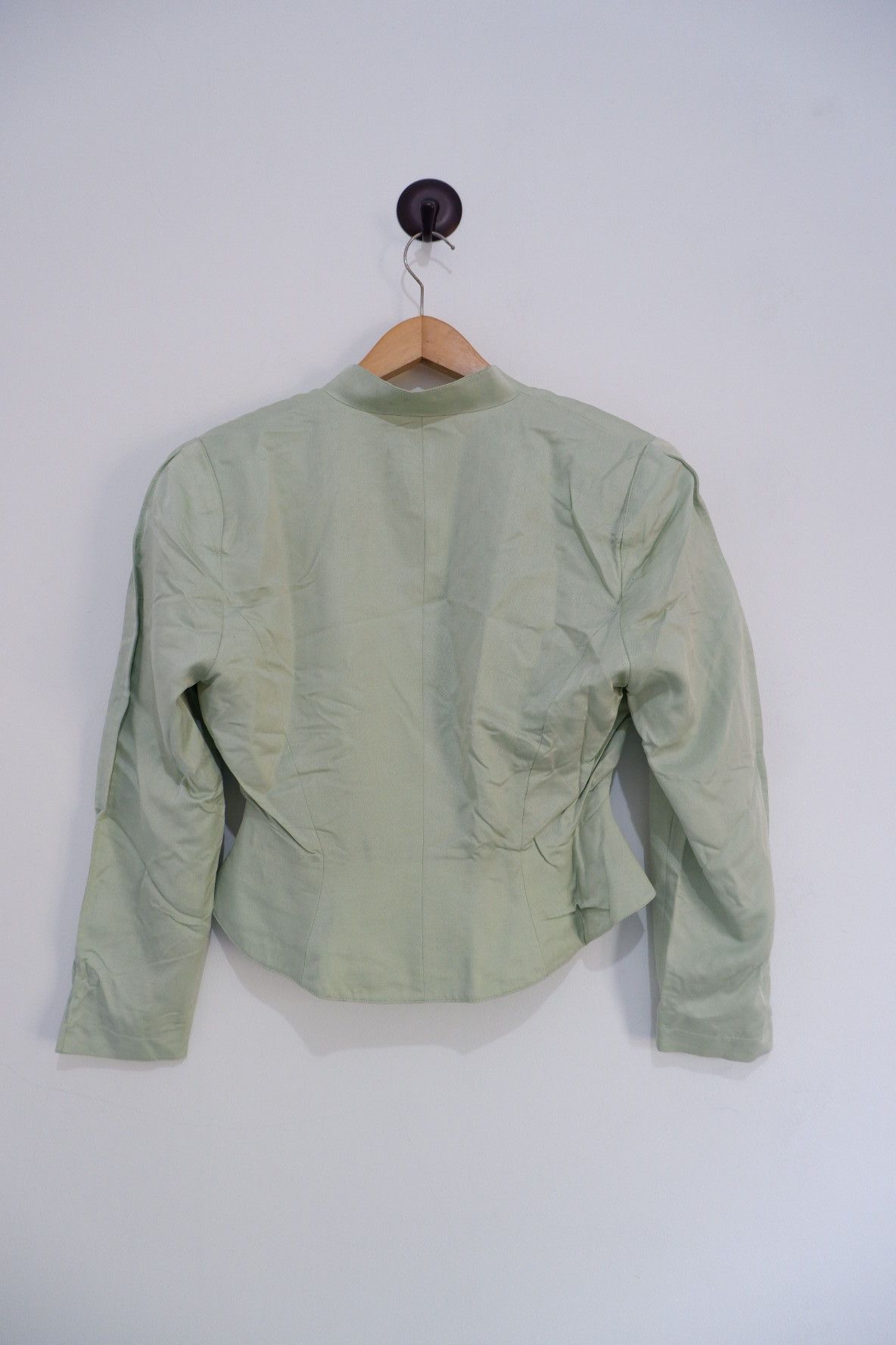Thierry Mugler Vintage 1980's Thierry Mugler Paris Cropped Blazer Jacket Size S / US 4 / IT 40 - 2 Thumbnail