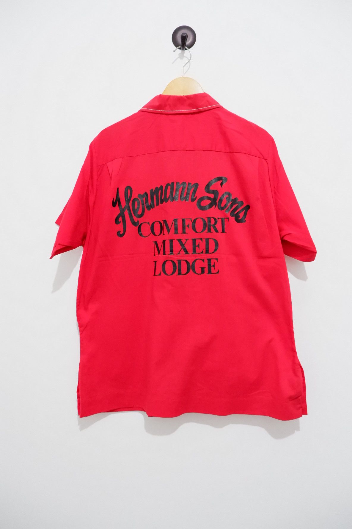 Vintage Vintage King Louie Herman Sons Bowling Shirt Size US L / EU 52-54 / 3 - 1 Thumbnail