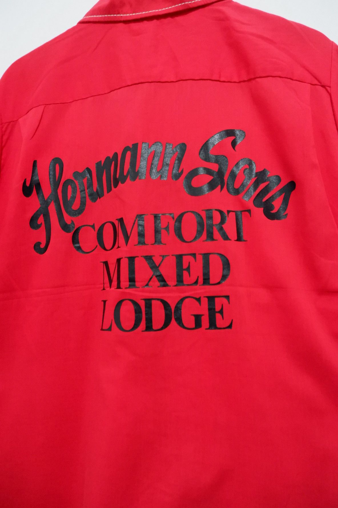 Vintage Vintage King Louie Herman Sons Bowling Shirt Size US L / EU 52-54 / 3 - 4 Thumbnail