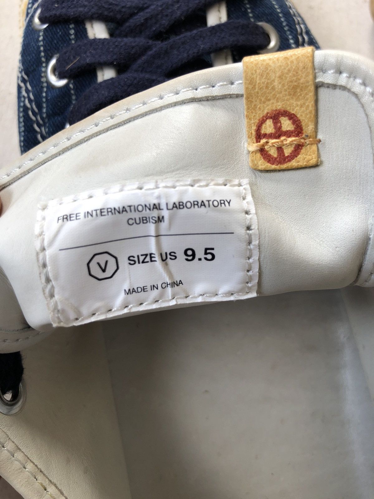 Visvim RARE🔥Indigo Sashiko Striped Skagway Low Sneakers Size US 9.5 / EU 42-43 - 10 Thumbnail