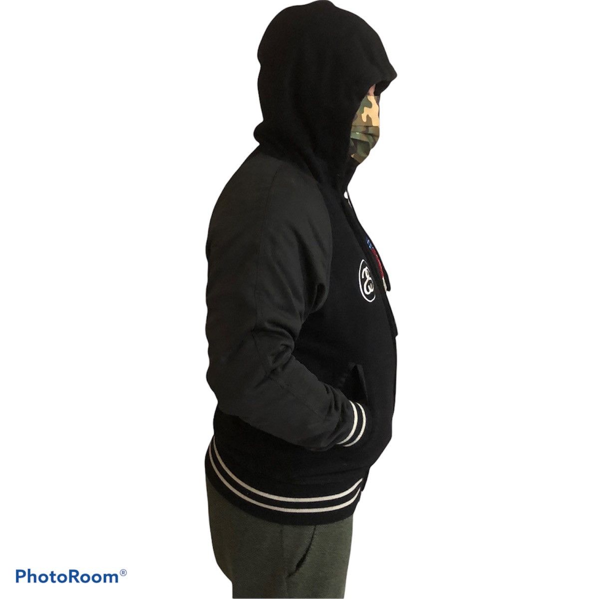 Stussy Vintage Wool Stussy Burly Gear Button Varsity Jacket Size US L / EU 52-54 / 3 - 3 Thumbnail